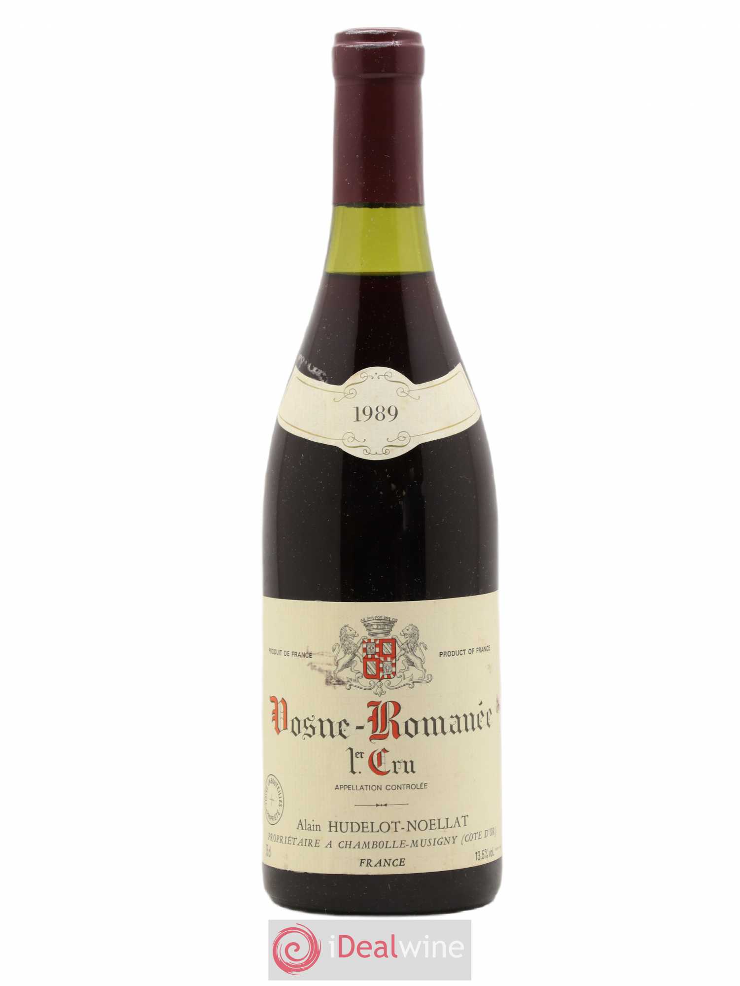 Vosne-Romanée 1er Cru Hudelot-Noëllat 1989 - Posten von 1 Flasche - 0