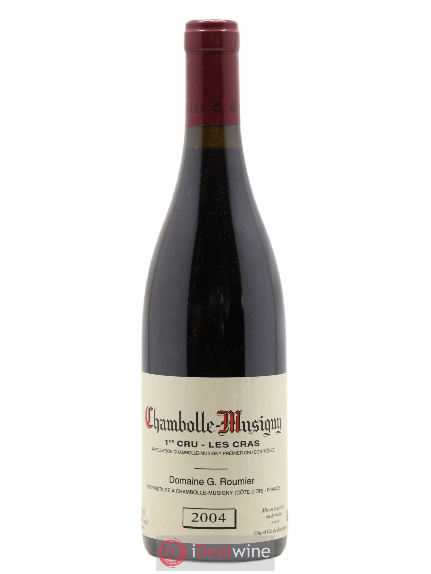 Chambolle-Musigny 1er Cru Les Cras Georges Roumier (Domaine) 2004 - Lot de 1 bouteille - 0