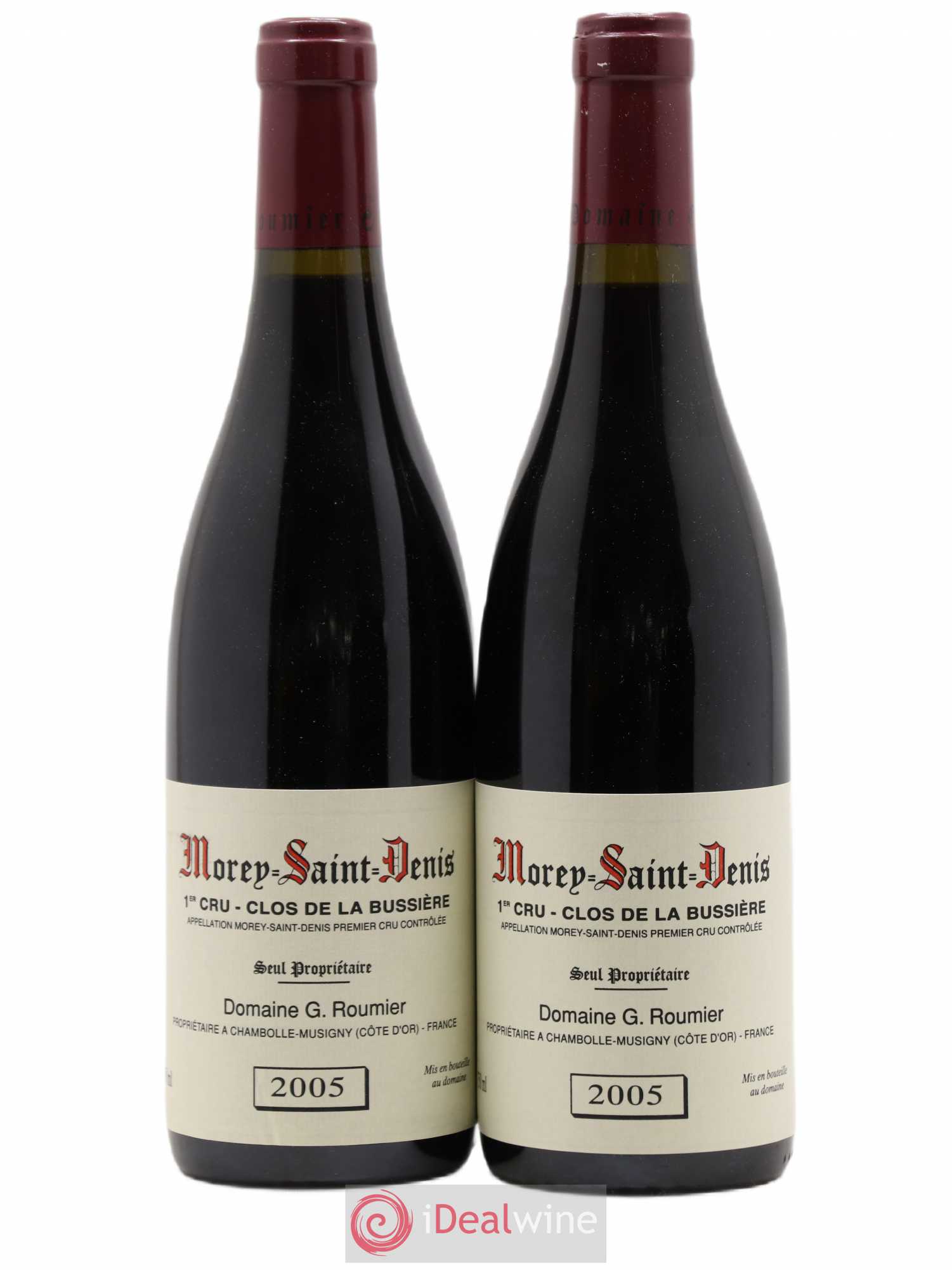 Morey-Saint-Denis 1er Cru Clos de la Bussière Georges Roumier (Domaine) 2005 - Lot de 2 bouteilles - 0