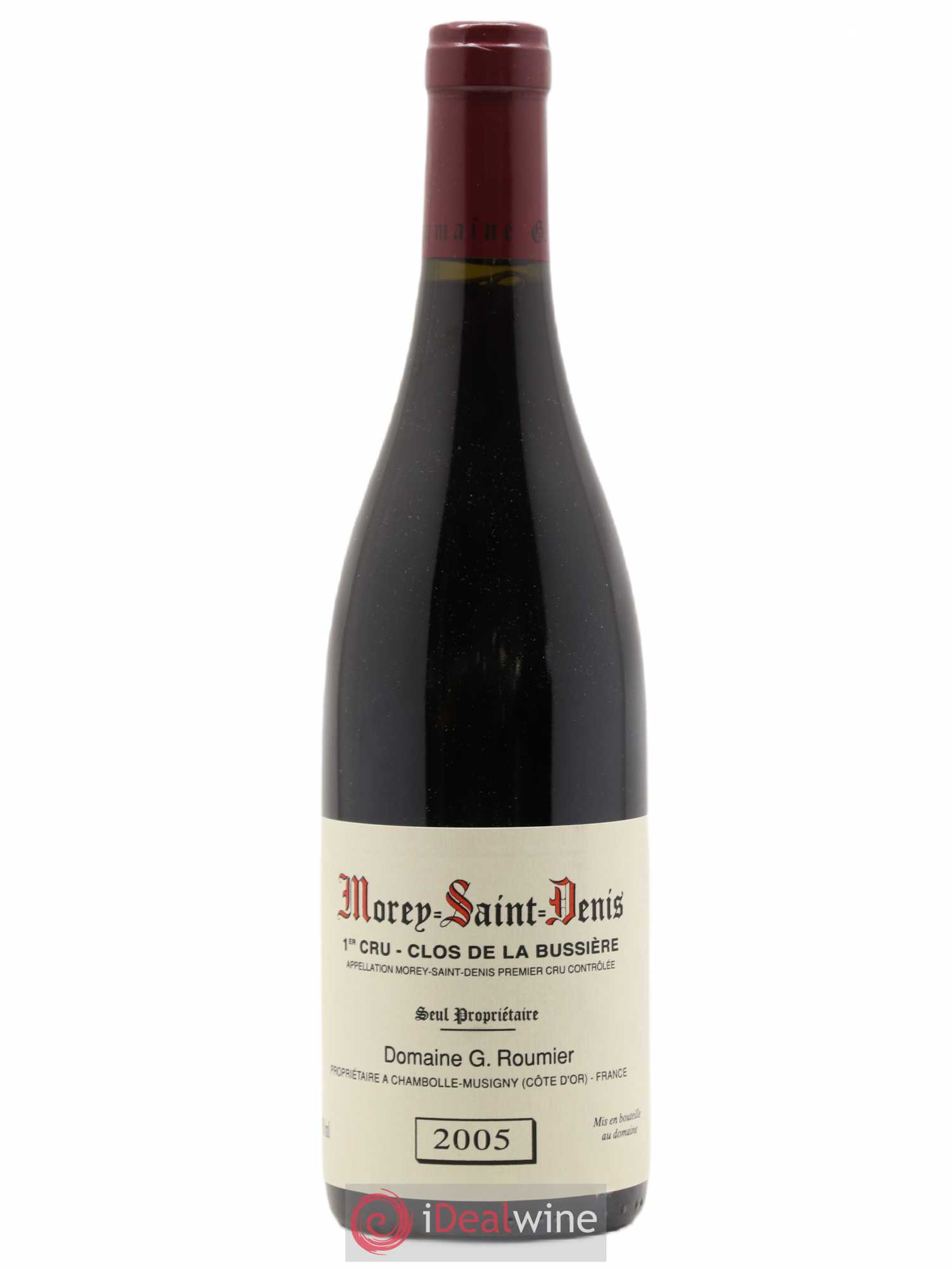 Morey-Saint-Denis 1er Cru Clos de la Bussière Georges Roumier (Domaine) 2005 - Lot de 1 bouteille - 0