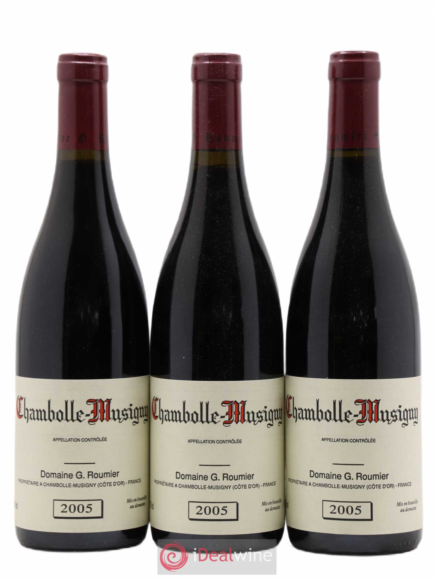 Chambolle-Musigny Georges Roumier (Domaine) 2005 - Lot de 3 bouteilles - 0