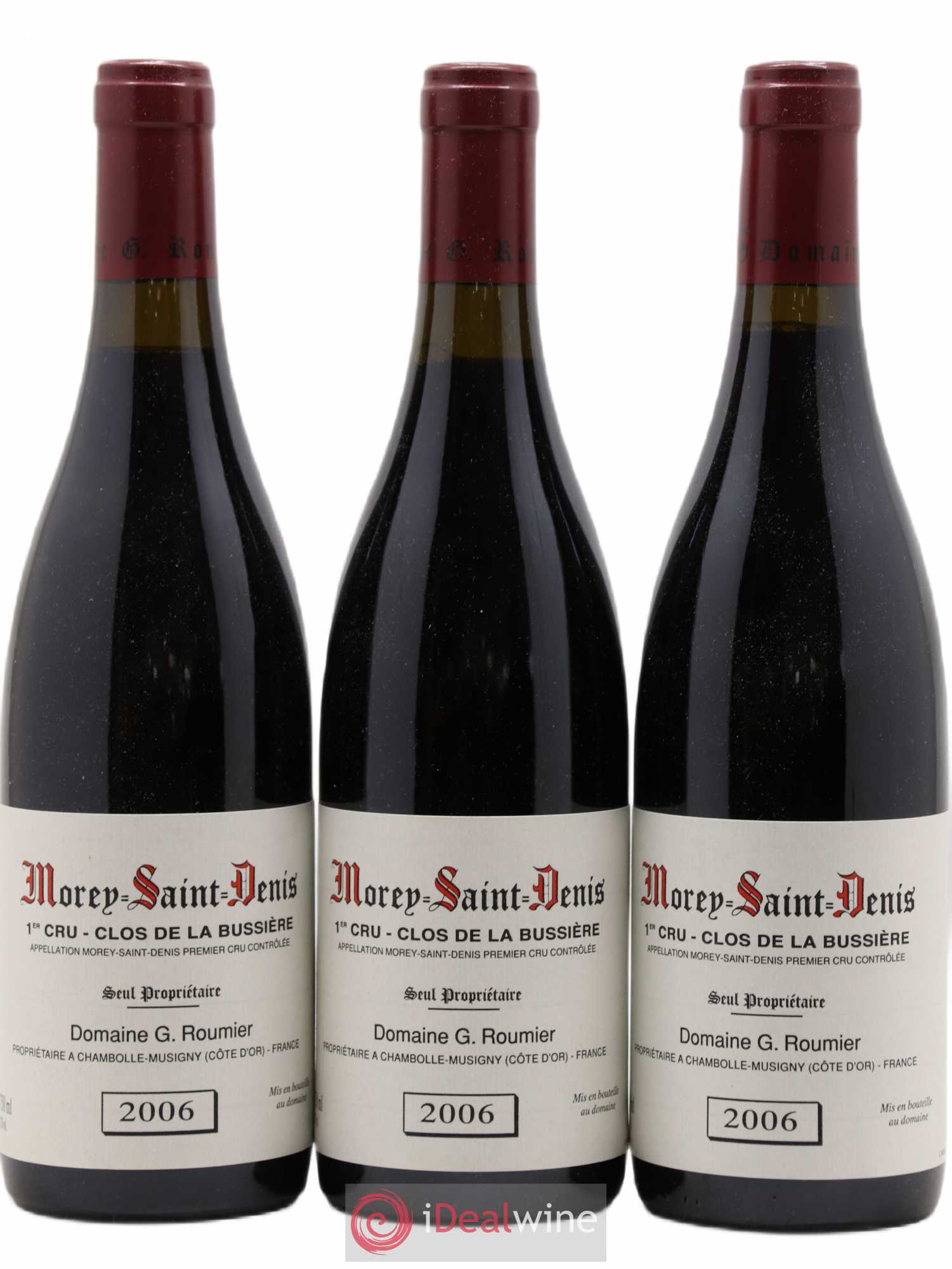 Morey-Saint-Denis 1er Cru Clos de la Bussière Georges Roumier (Domaine) 2006 - Lot de 3 bouteilles - 0
