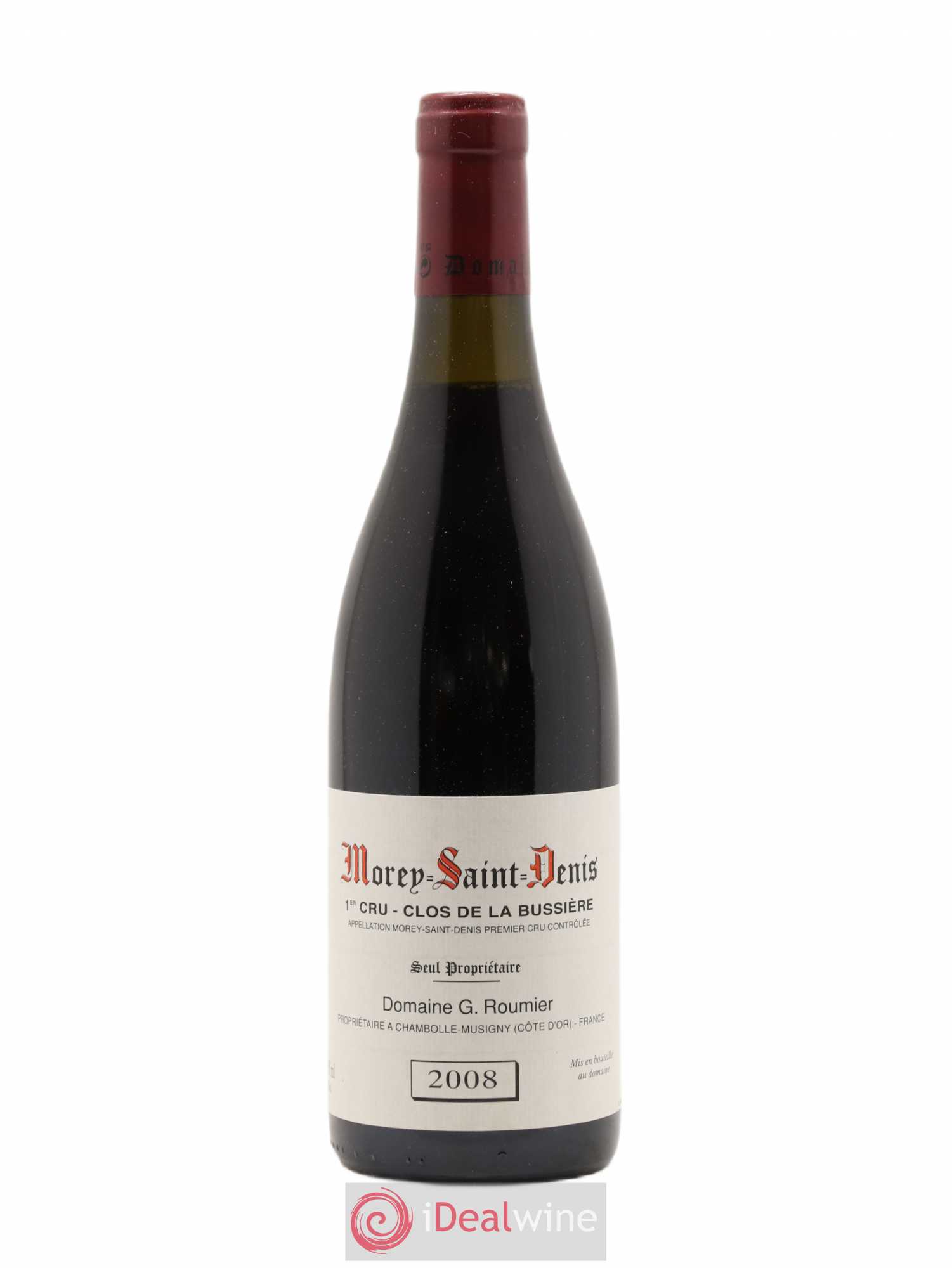 Morey-Saint-Denis 1er Cru Clos de la Bussière Georges Roumier (Domaine) 2008 - Lot de 1 bouteille - 0