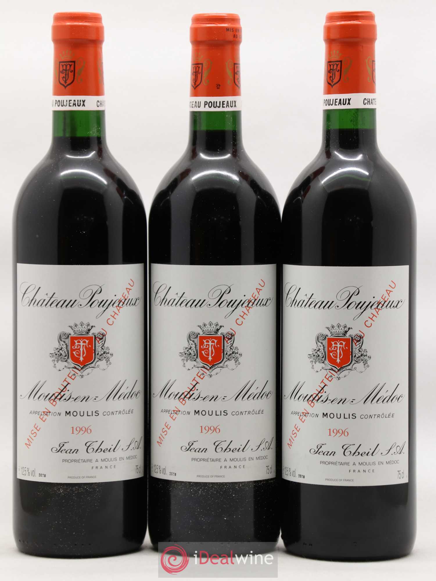 Château Poujeaux 1996 - Lot de 12 bouteilles - 4