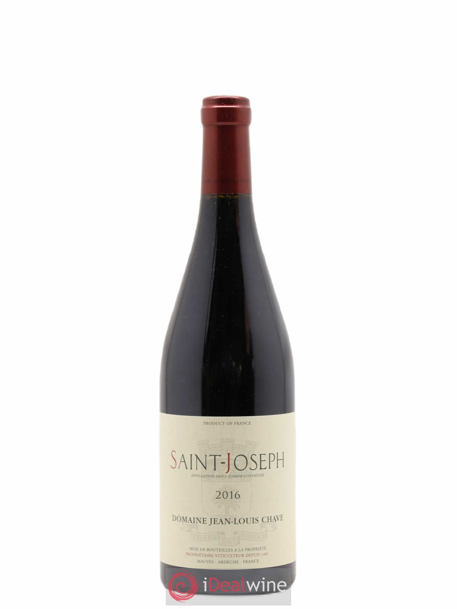 Saint-Joseph Jean-Louis Chave 2016 - Lot de 1 bouteille - 0