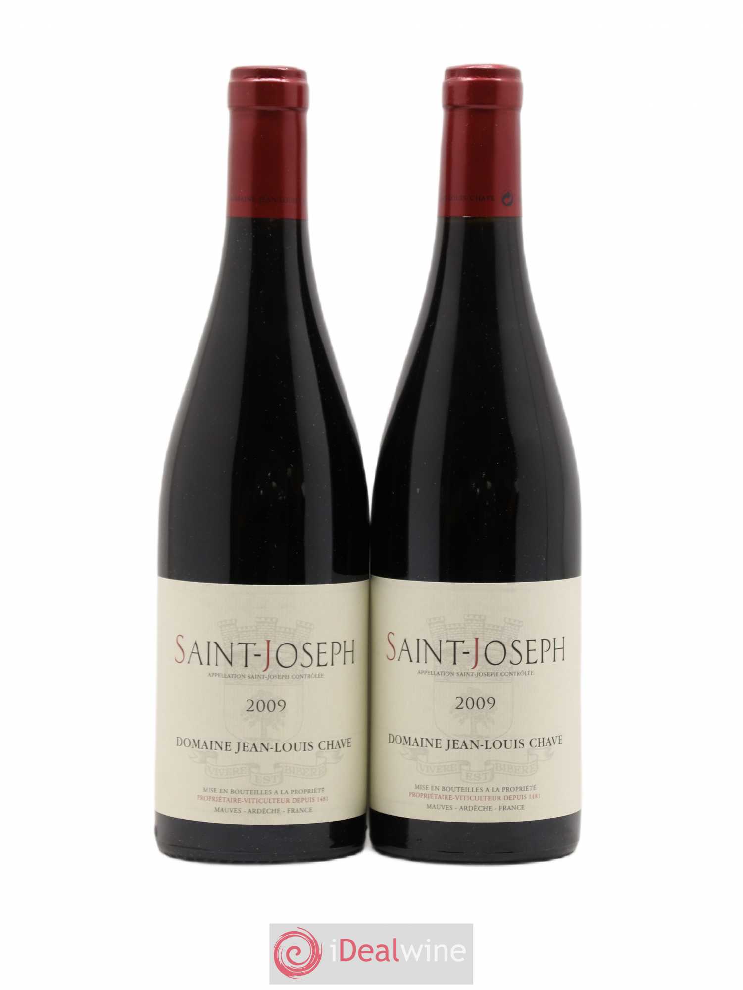 Saint-Joseph Jean-Louis Chave 2009 - Lot de 2 bouteilles - 0