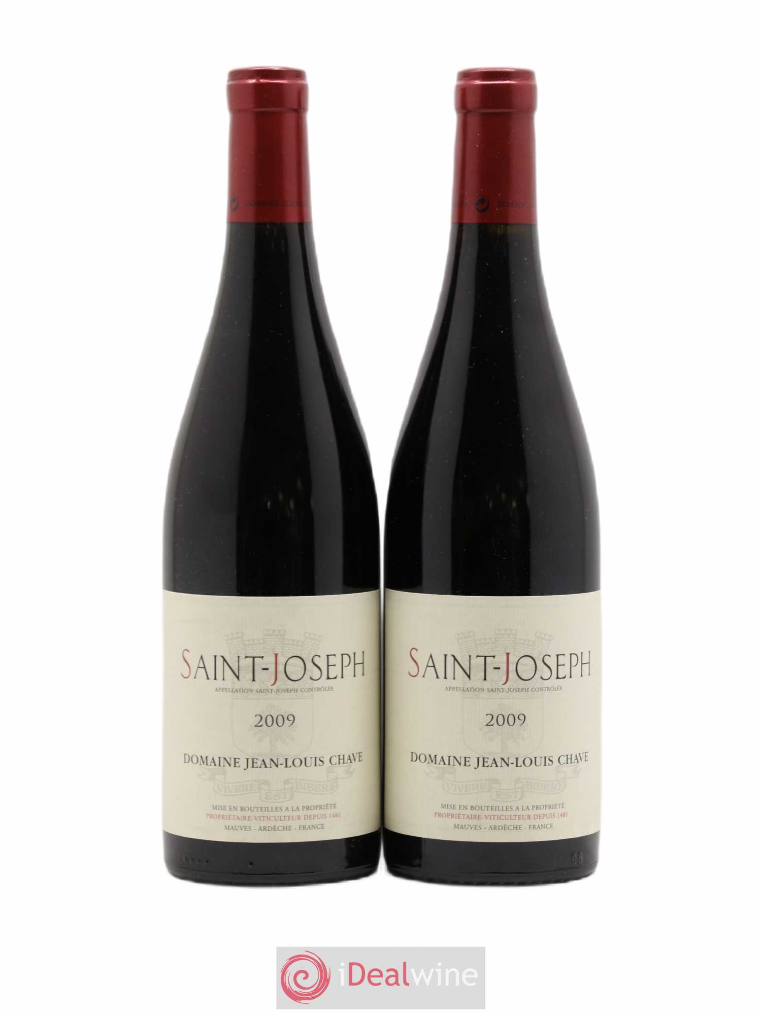 Saint-Joseph Jean-Louis Chave 2009 - Lot de 2 bouteilles - 0