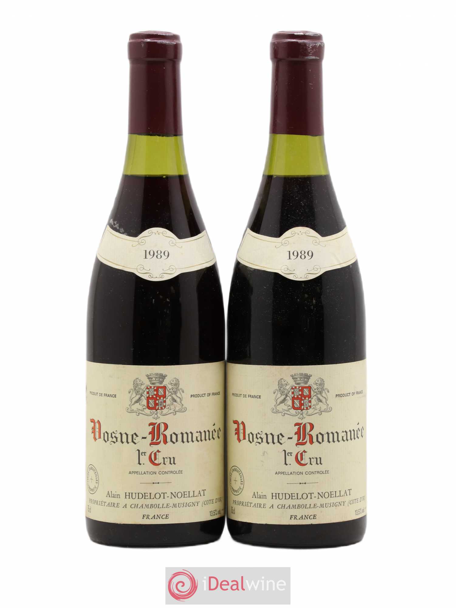 Vosne-Romanée 1er Cru 1989 - Posten von 2 Flaschen - 0