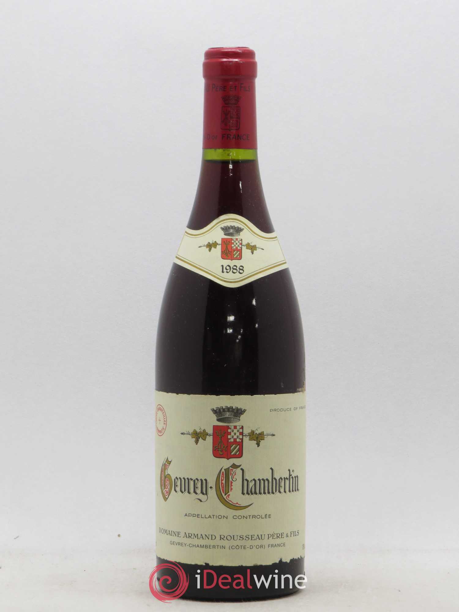 Gevrey-Chambertin Armand Rousseau (Domaine) 1988 - Lot de 1 bouteille - 0