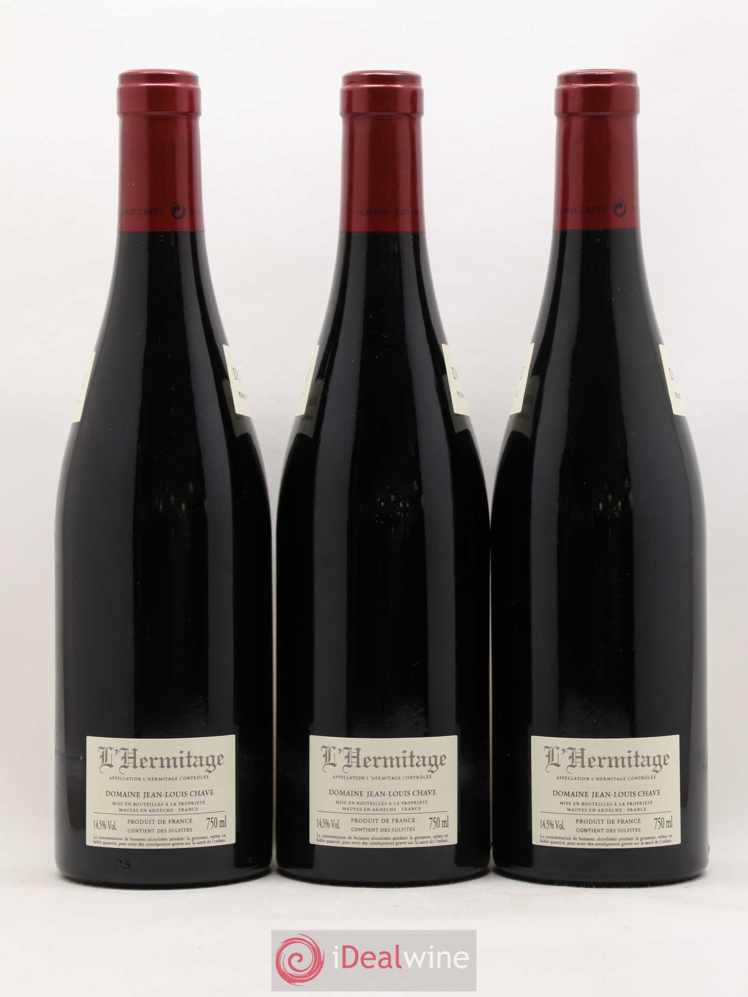 Hermitage Jean-Louis Chave 2011 - Lot de 3 bouteilles - 1