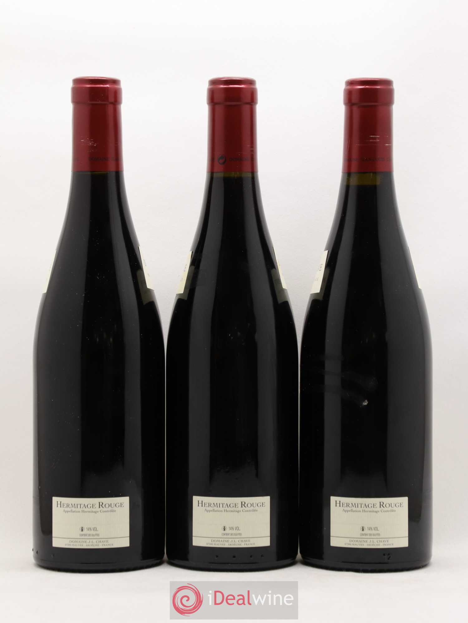 Hermitage Jean-Louis Chave 2008 - Lot de 3 bouteilles - 2