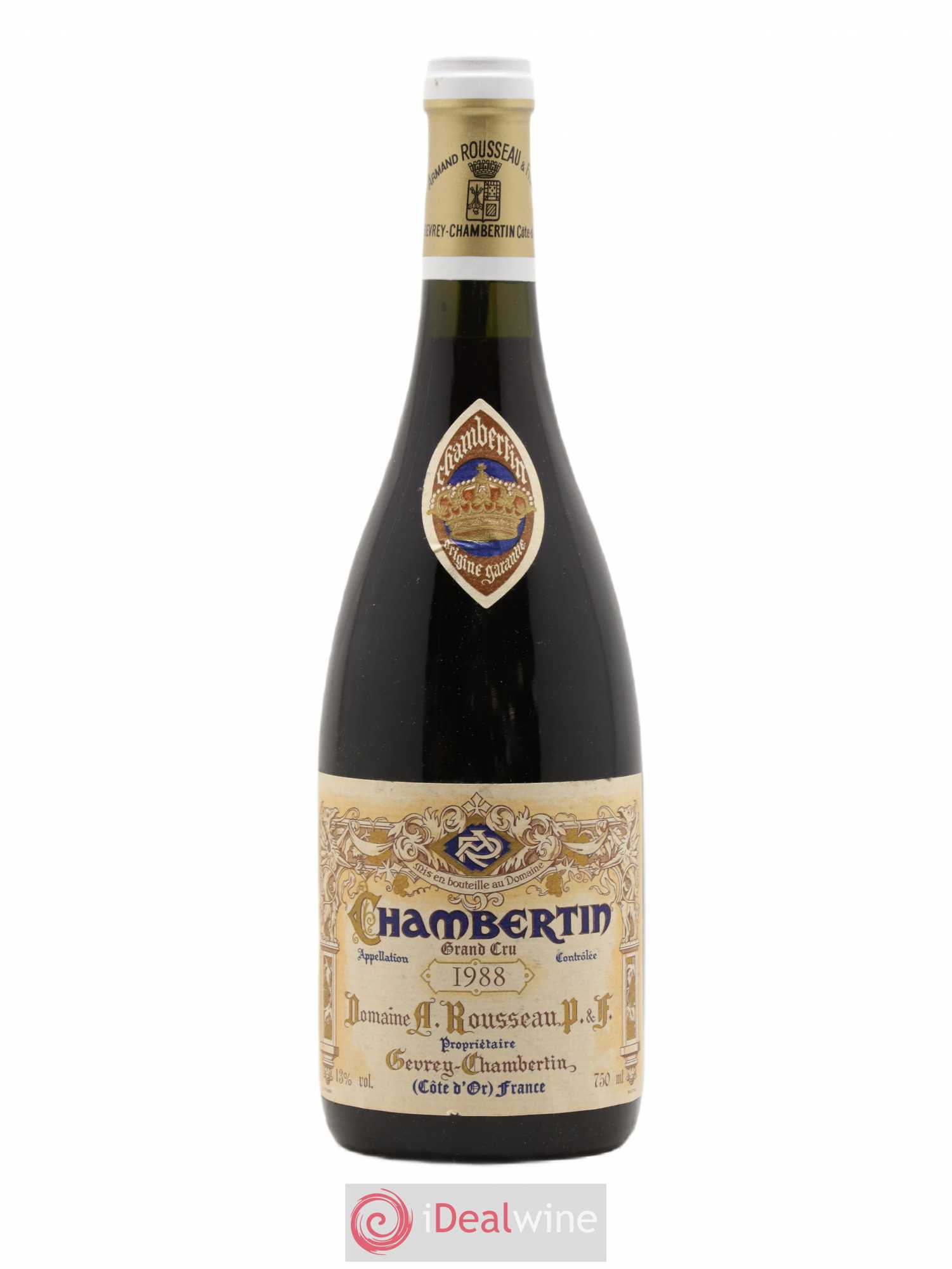 Chambertin Grand Cru Armand Rousseau (Domaine) 1988 - Lot de 1 bouteille - 0