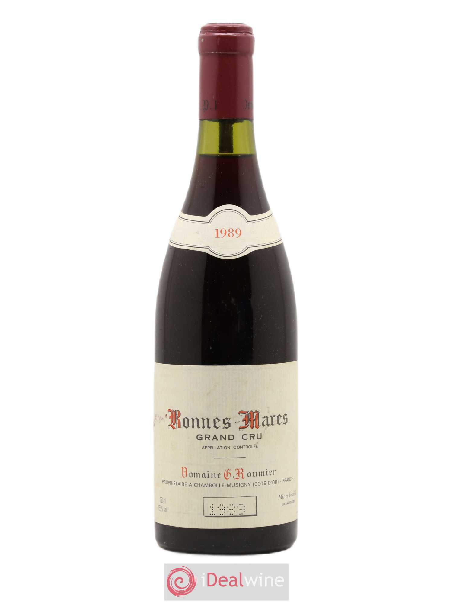 Bonnes-Mares Grand Cru Georges Roumier (Domaine) 1989 - Lot de 1 bouteille - 0