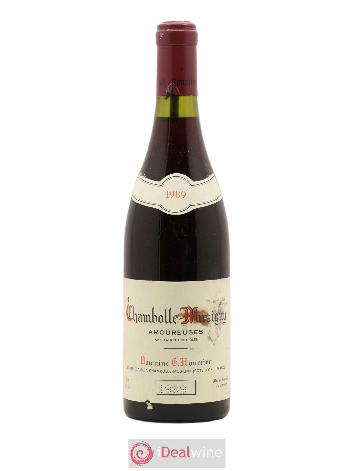 Chambolle-Musigny 1er Cru Les Amoureuses Georges Roumier (Domaine) 1989 - Lot de 1 bouteille - 0