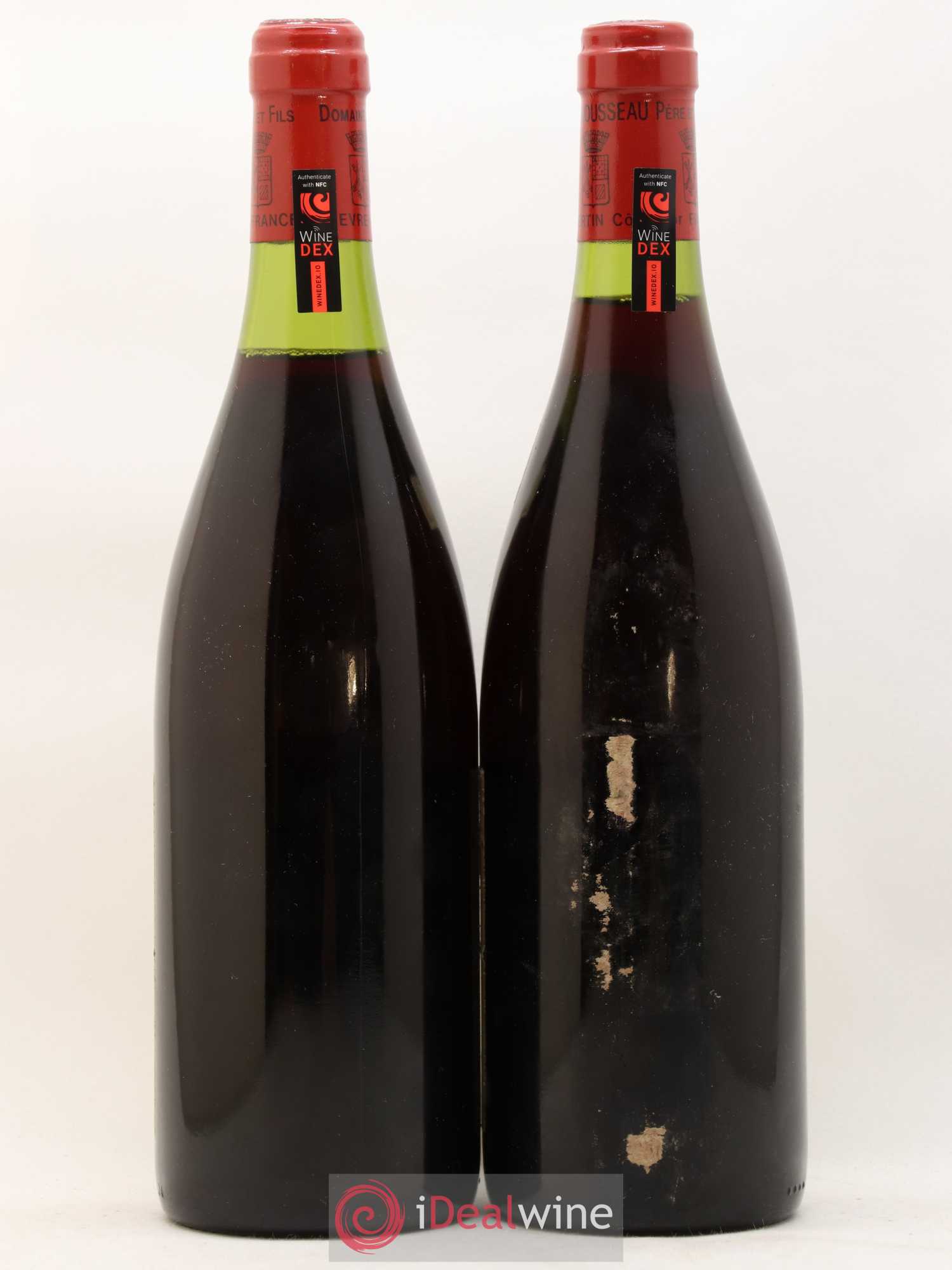 Gevrey-Chambertin 1er Cru Les Cazetiers Armand Rousseau (Domaine) 1989 - Lot de 2 bouteilles - 1