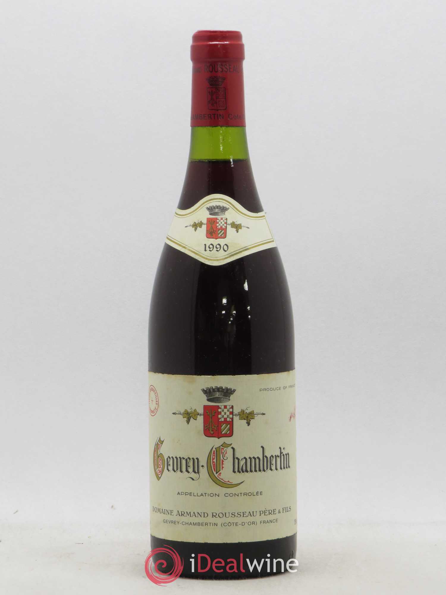 Gevrey-Chambertin Armand Rousseau (Domaine) 1990 - Lot de 1 bouteille - 0