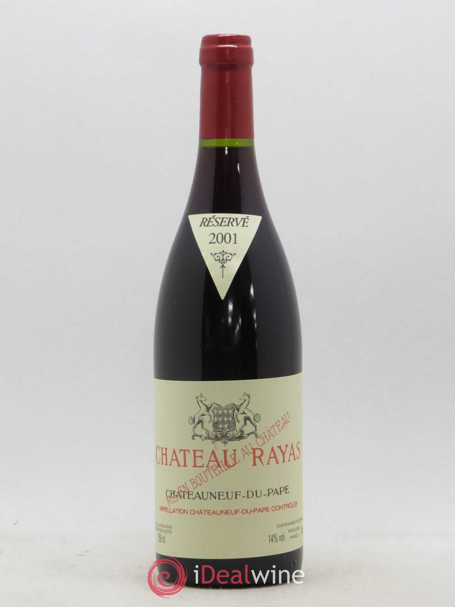Châteauneuf-du-Pape Château Rayas Emmanuel Reynaud 2001 - Lot de 1 bouteille - 0
