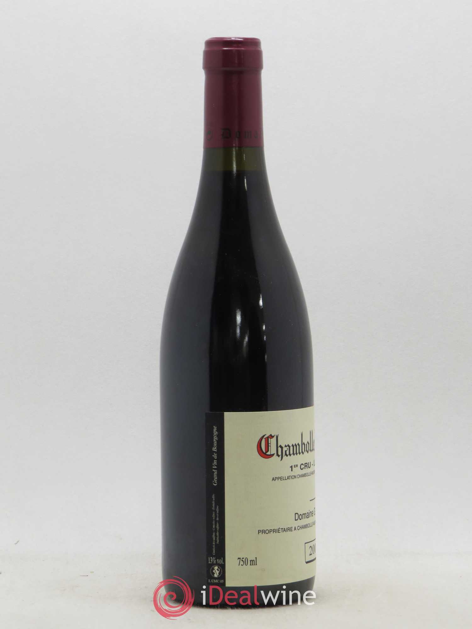 Chambolle-Musigny 1er Cru Les Cras Georges Roumier (Domaine) 2005 - Lot de 1 bouteille - 1