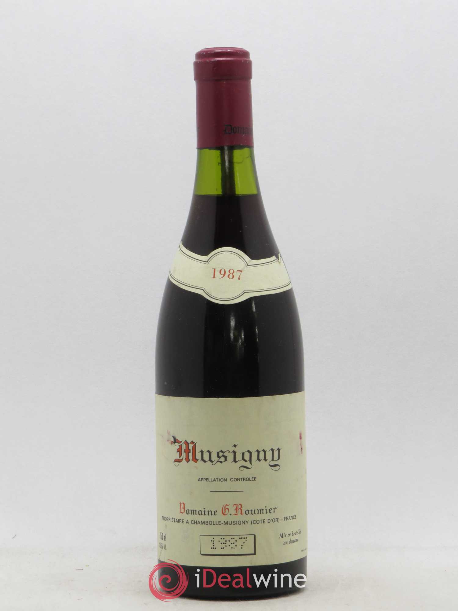 Musigny Grand Cru Georges Roumier (Domaine) 1987 - Lot de 1 bouteille - 0
