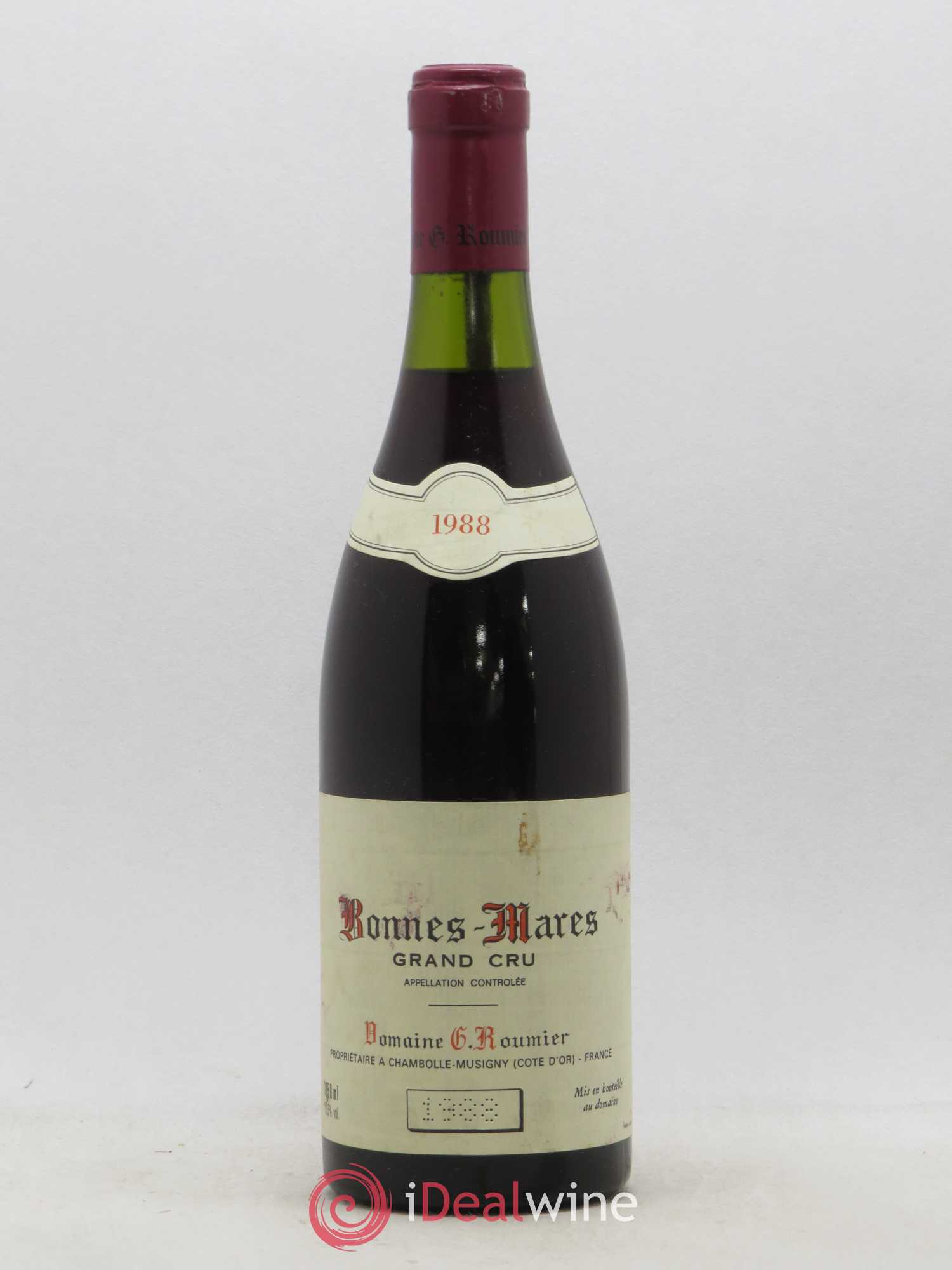 Bonnes-Mares Grand Cru Georges Roumier (Domaine) 1988 - Lot de 1 bouteille - 0
