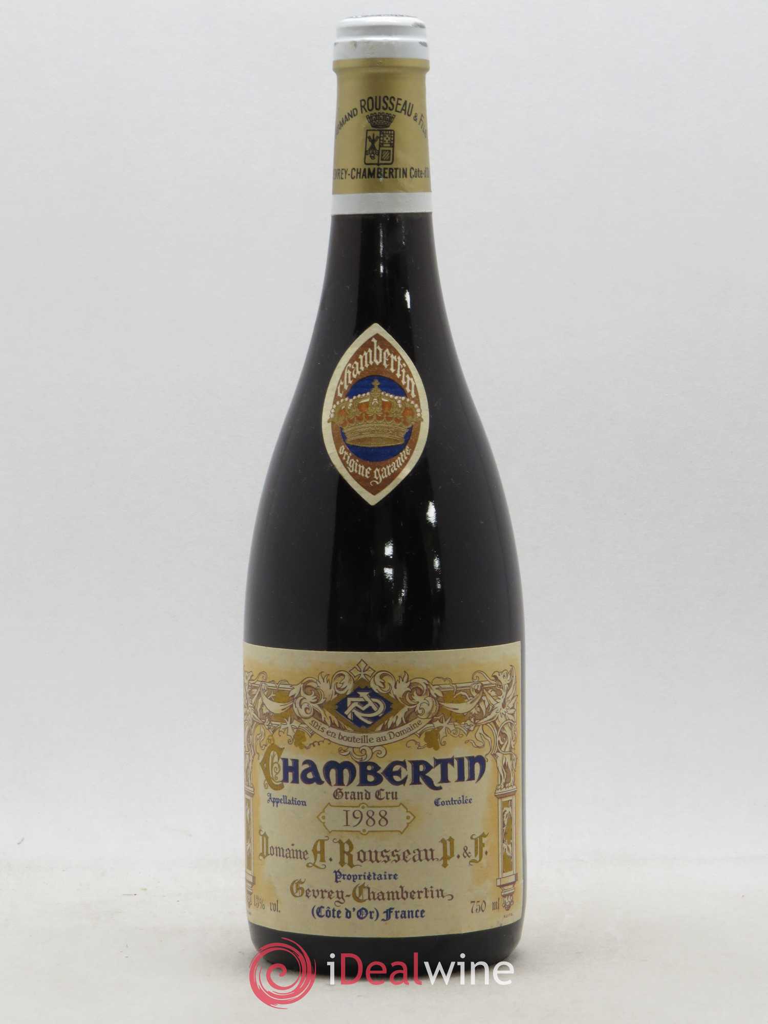 Chambertin Grand Cru Armand Rousseau (Domaine) 1988 - Lot de 1 bouteille - 0