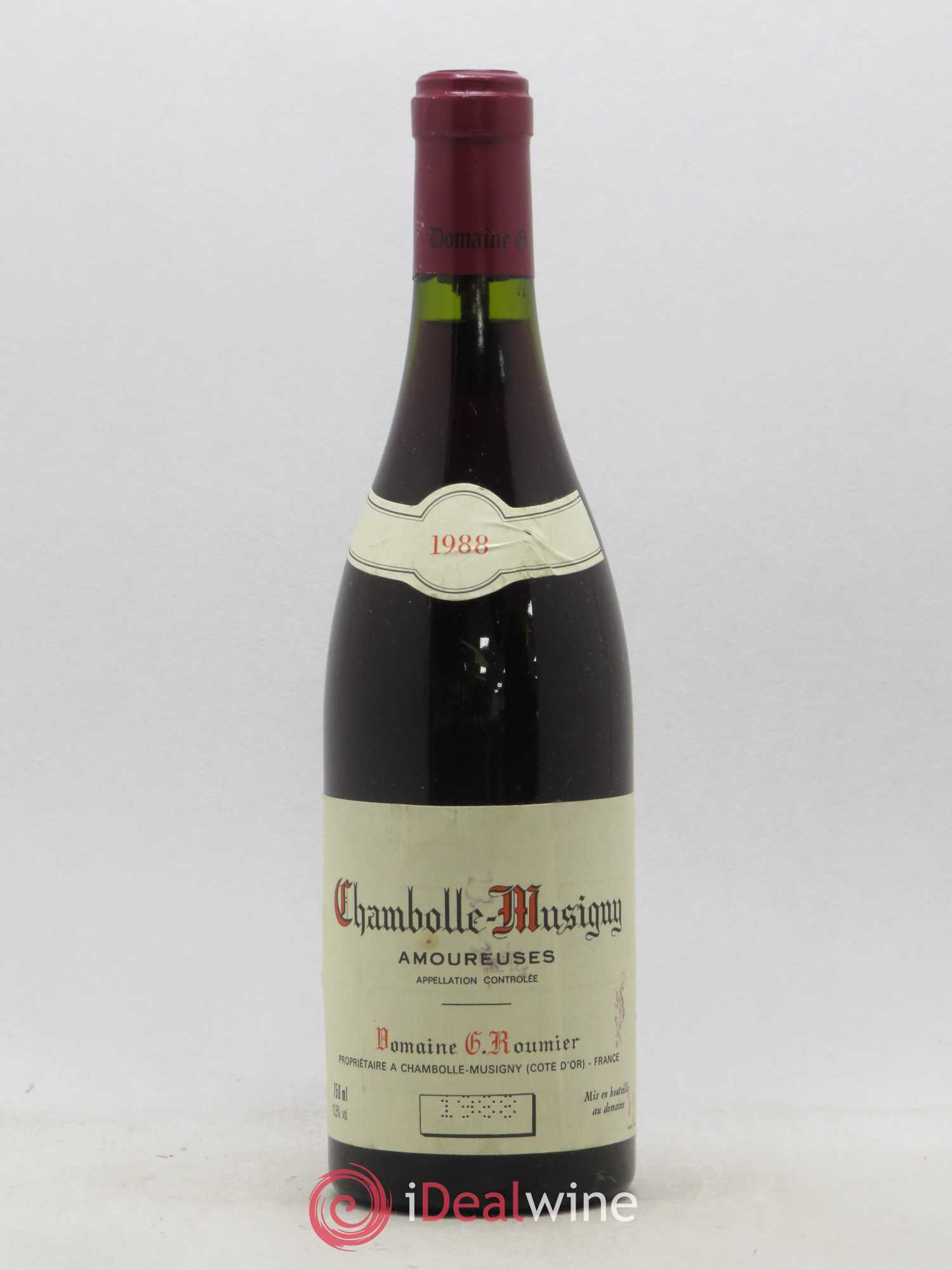 Chambolle-Musigny 1er Cru Les Amoureuses Georges Roumier (Domaine) 1988 - Lot de 1 bouteille - 0