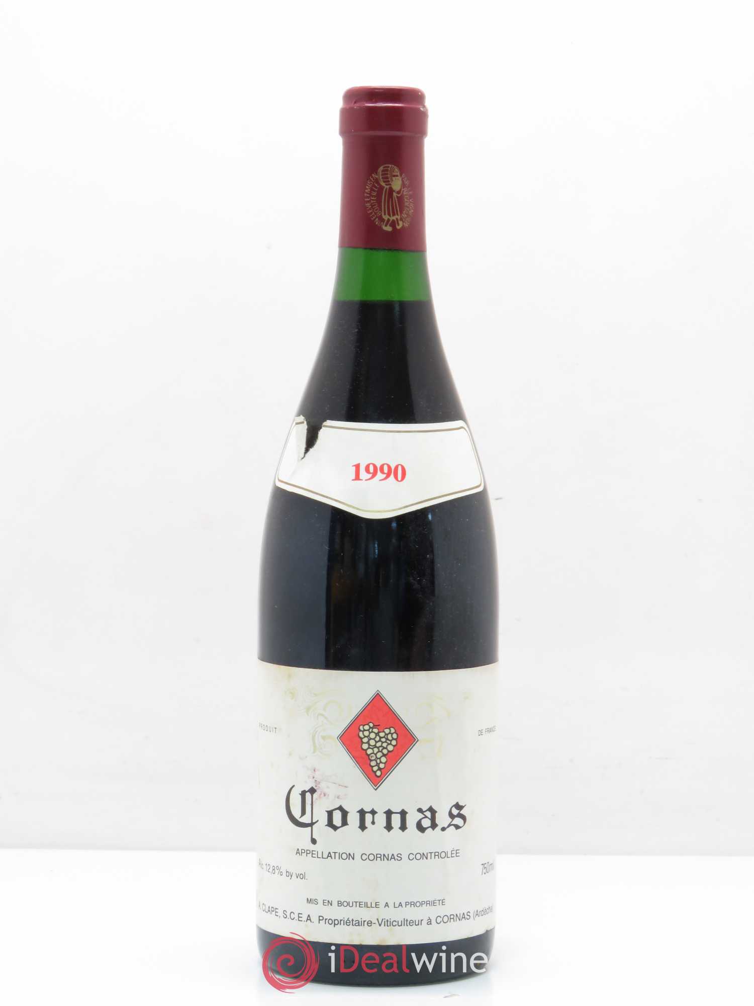 Cornas Auguste Clape 1990 - Lot de 1 bouteille - 0