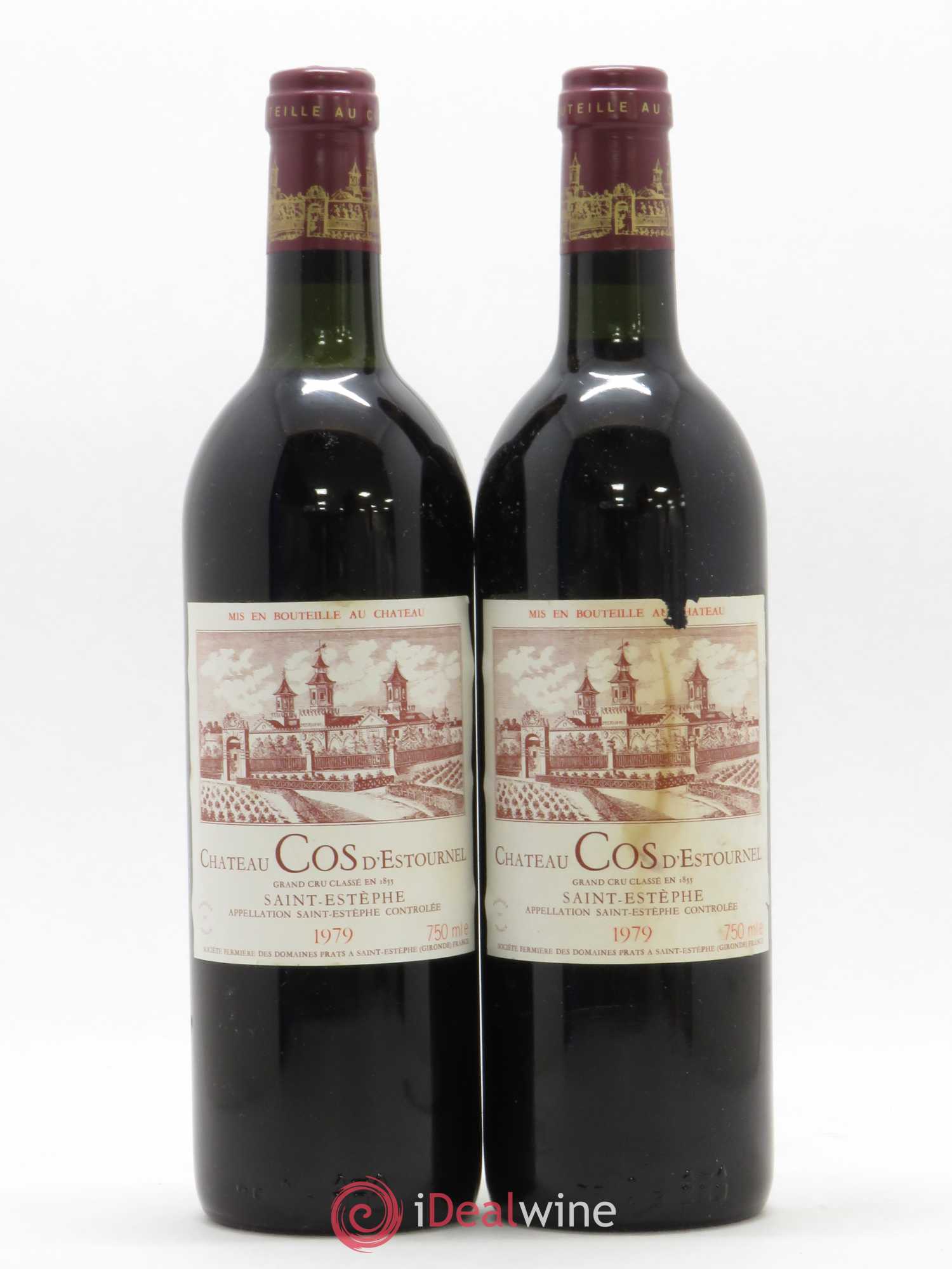Cos d'Estournel 2ème Grand Cru Classé 1979 - Lot de 2 bouteilles - 0