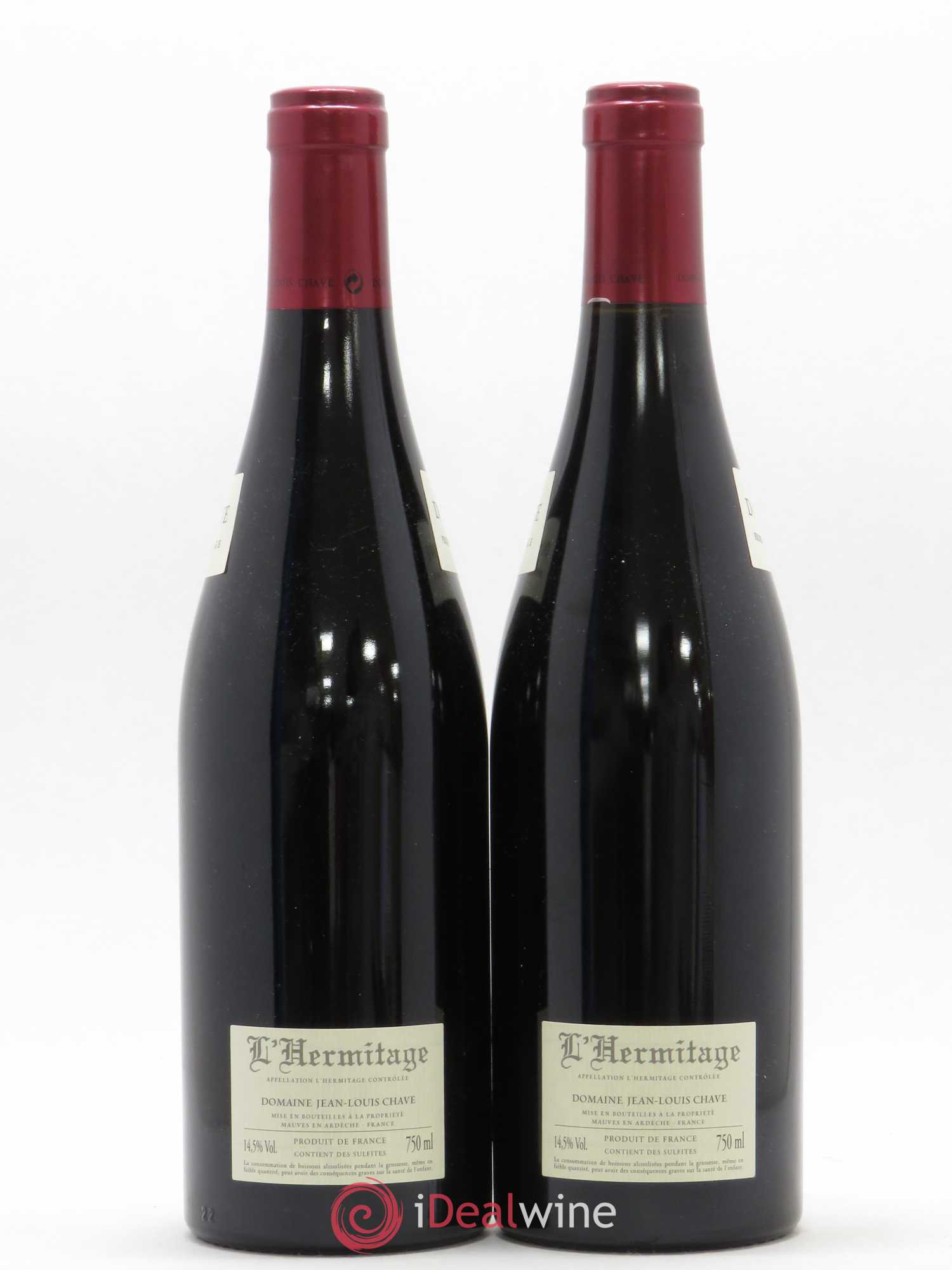 Hermitage Jean-Louis Chave 2010 - Lot de 2 bouteilles - 1