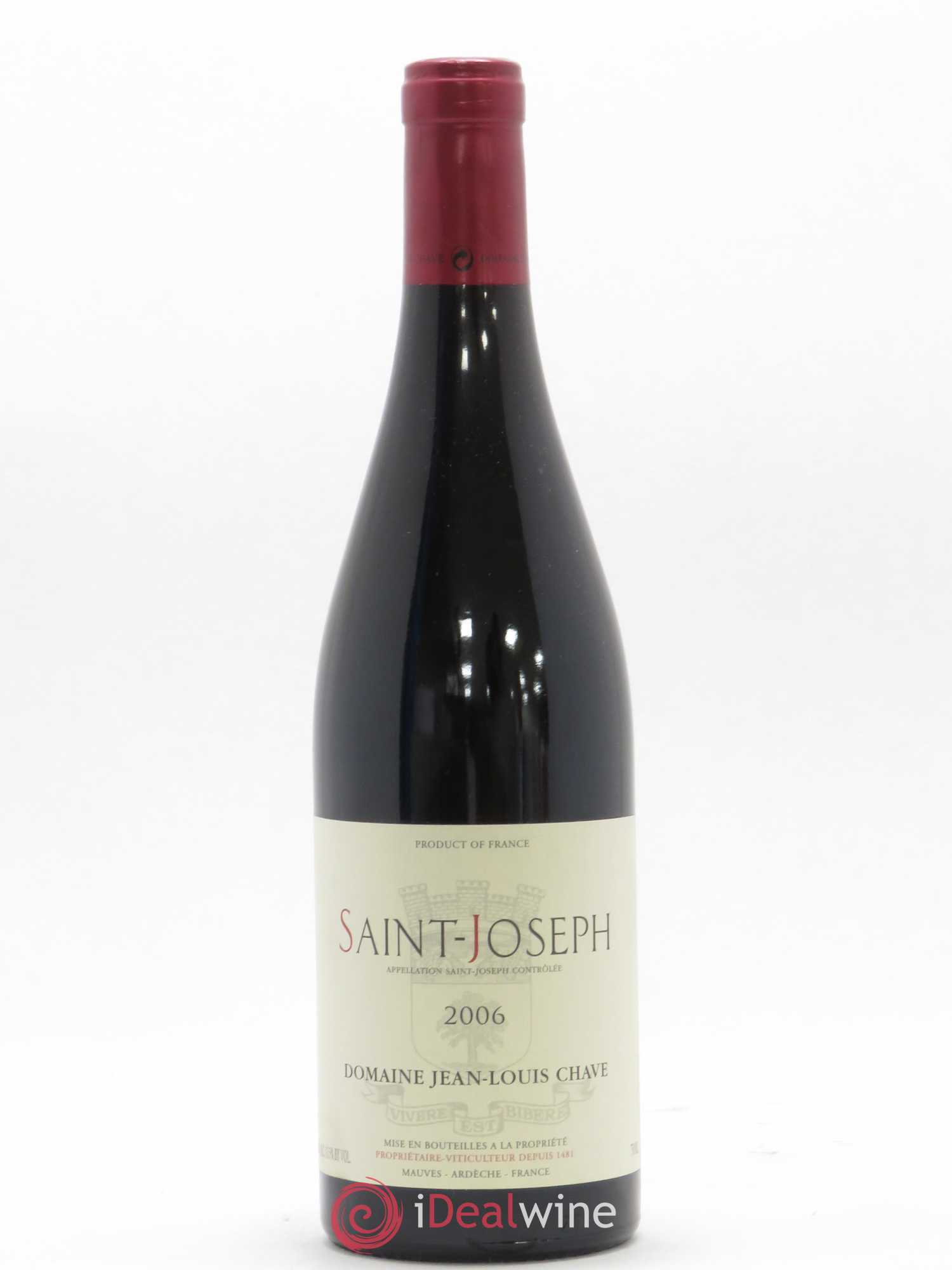 Saint-Joseph Jean-Louis Chave 2006 - Lot de 1 bouteille - 0