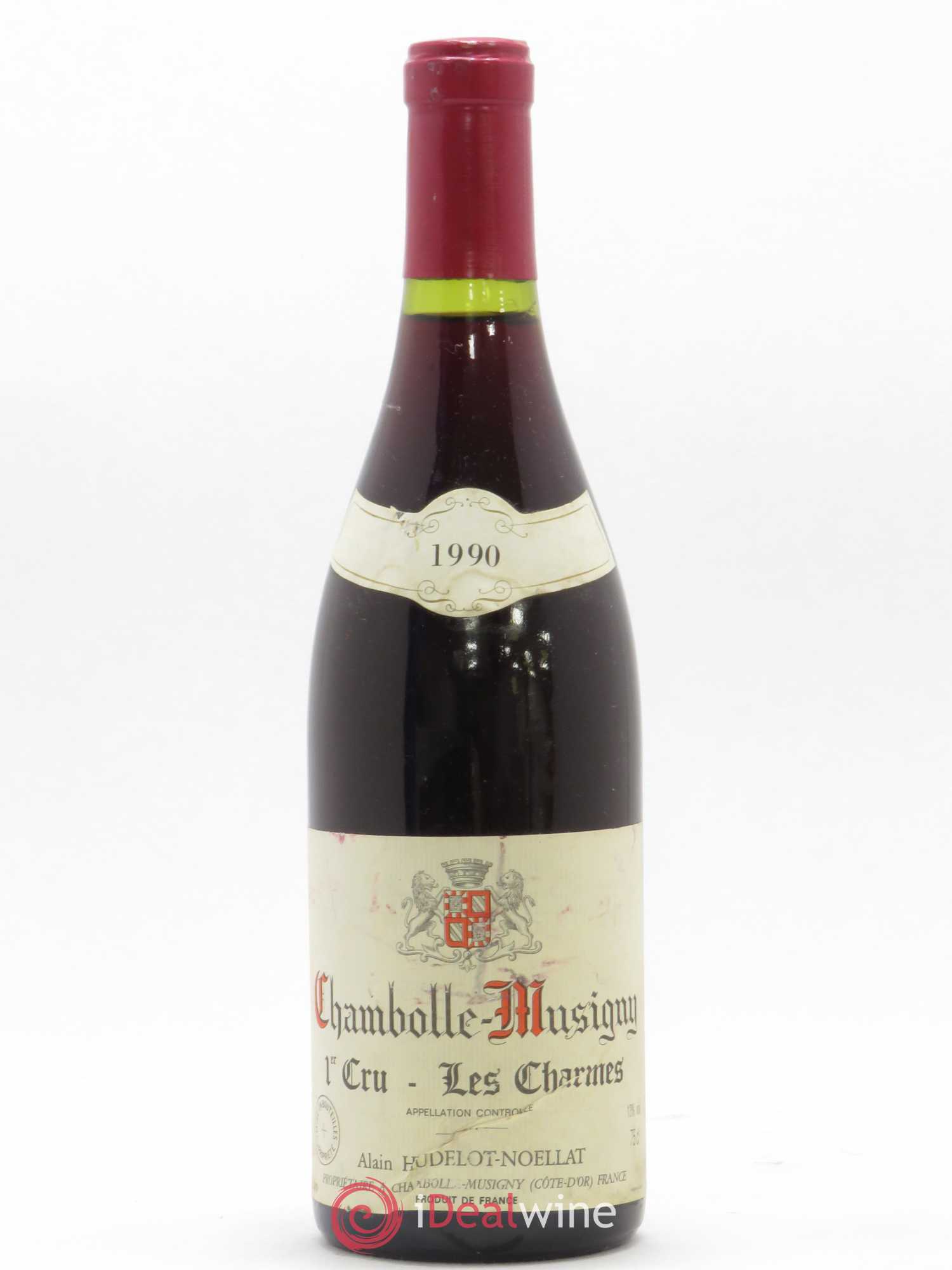 Chambolle-Musigny 1er Cru Les Charmes Hudelot-Noëllat 1990 - Posten von 1 Flasche - 0