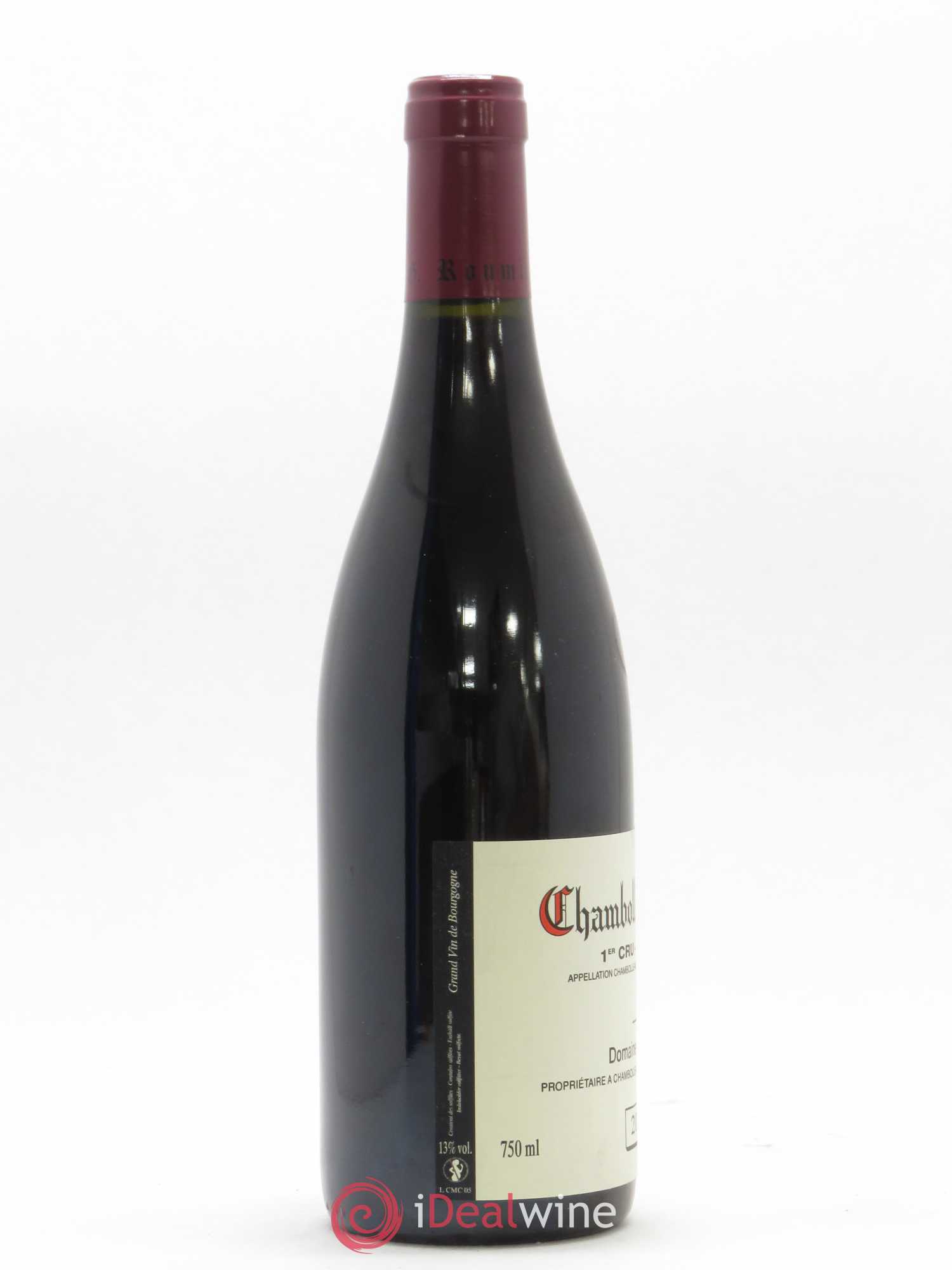 Chambolle-Musigny 1er Cru Les Cras Georges Roumier (Domaine) 2005 - Lot de 1 bouteille - 1