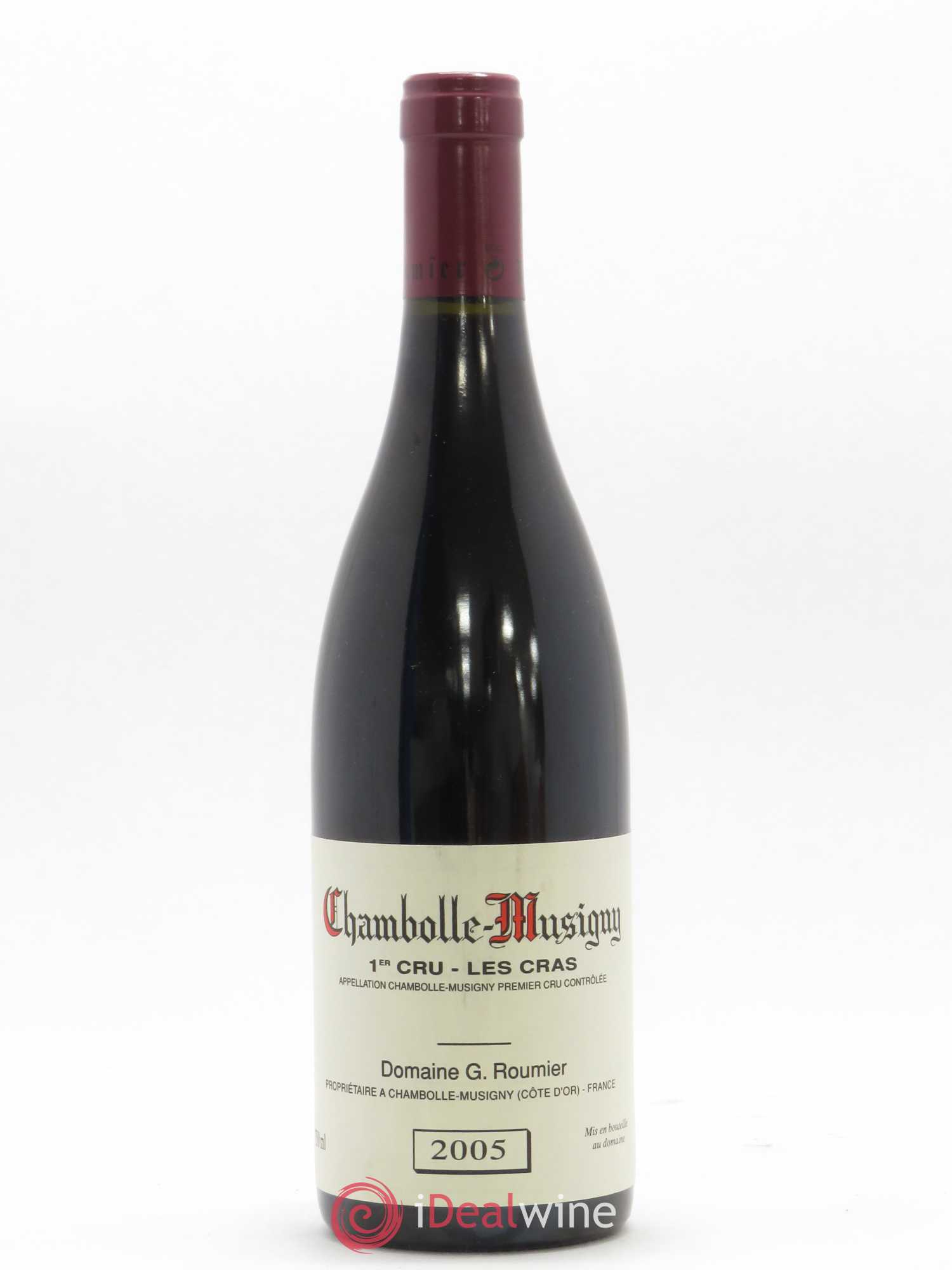 Chambolle-Musigny 1er Cru Les Cras Georges Roumier (Domaine) 2005 - Lot de 1 bouteille - 0