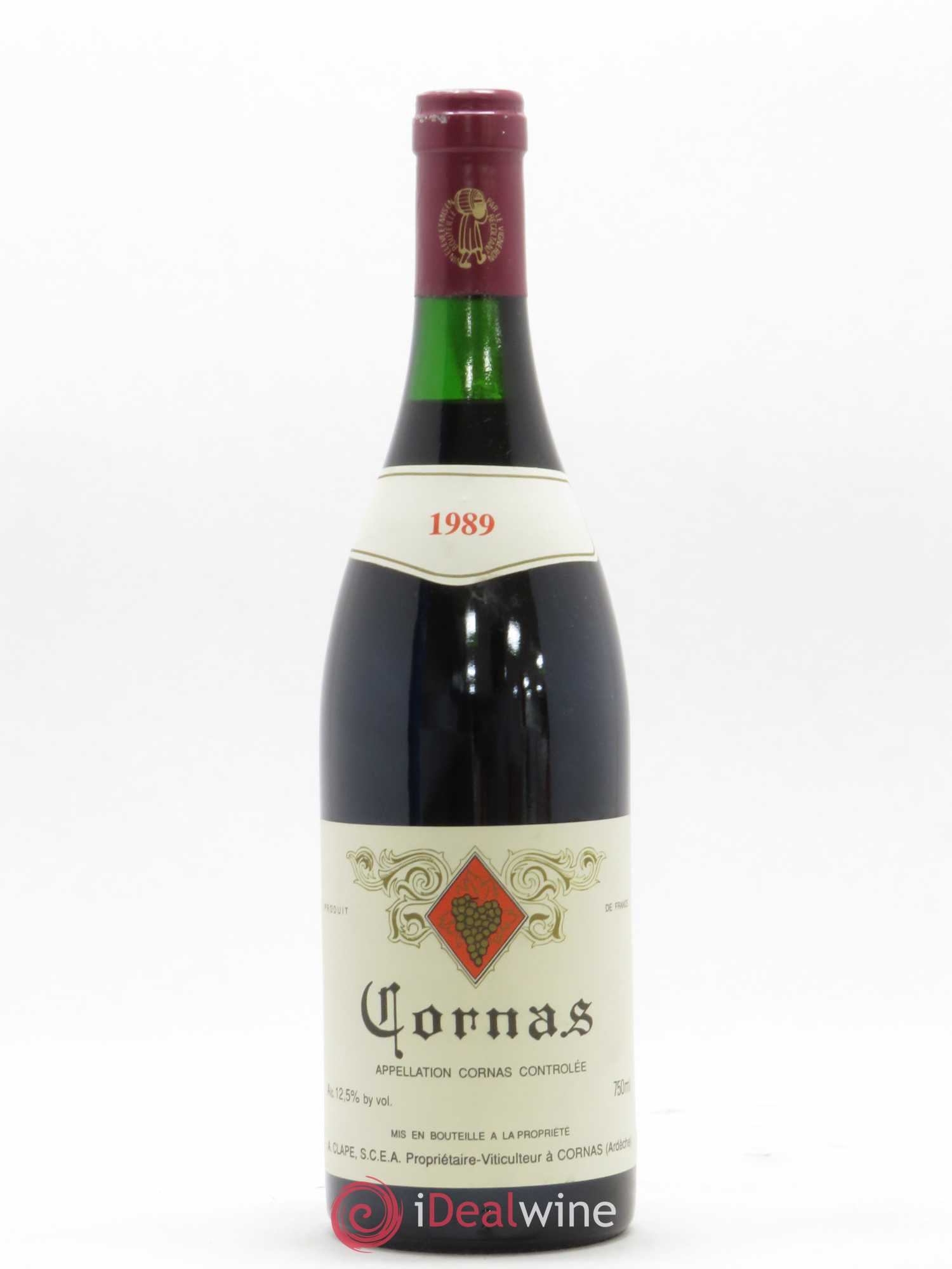 Cornas Auguste Clape 1989 - Lot de 1 bouteille - 0