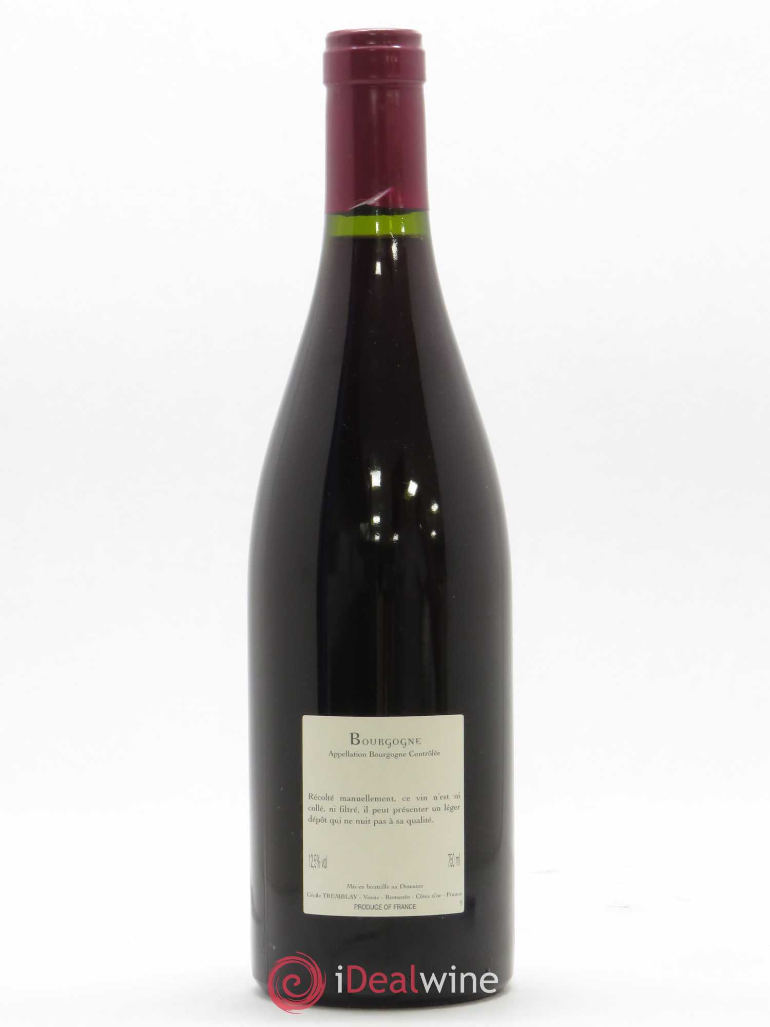 Bourgogne Côte-d'Or Cécile Tremblay 2005 - Lot de 1 bouteille - 1