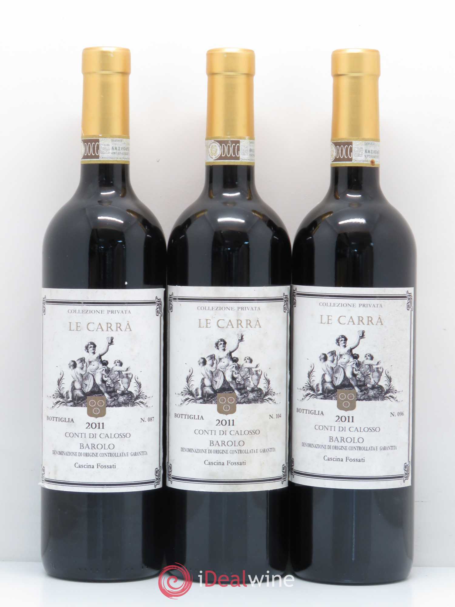 Barolo Le Carrà Conti di Calosso Cascina Fossati 2011 - Posten von 6 Flaschen - 2