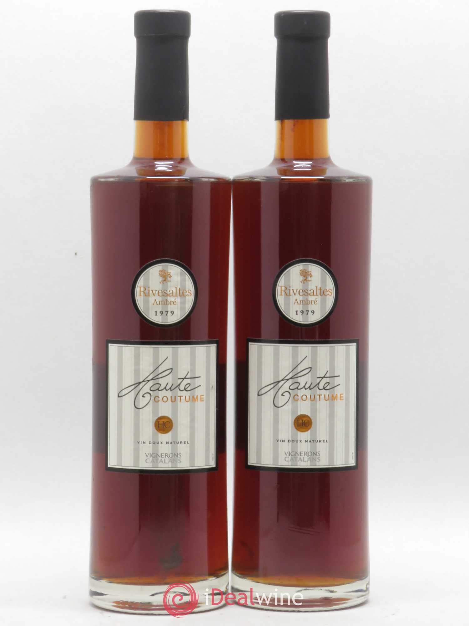 Rivesaltes Haute Couture Vignerons Catalans 1979 - Posten von 2 Flaschen - 0