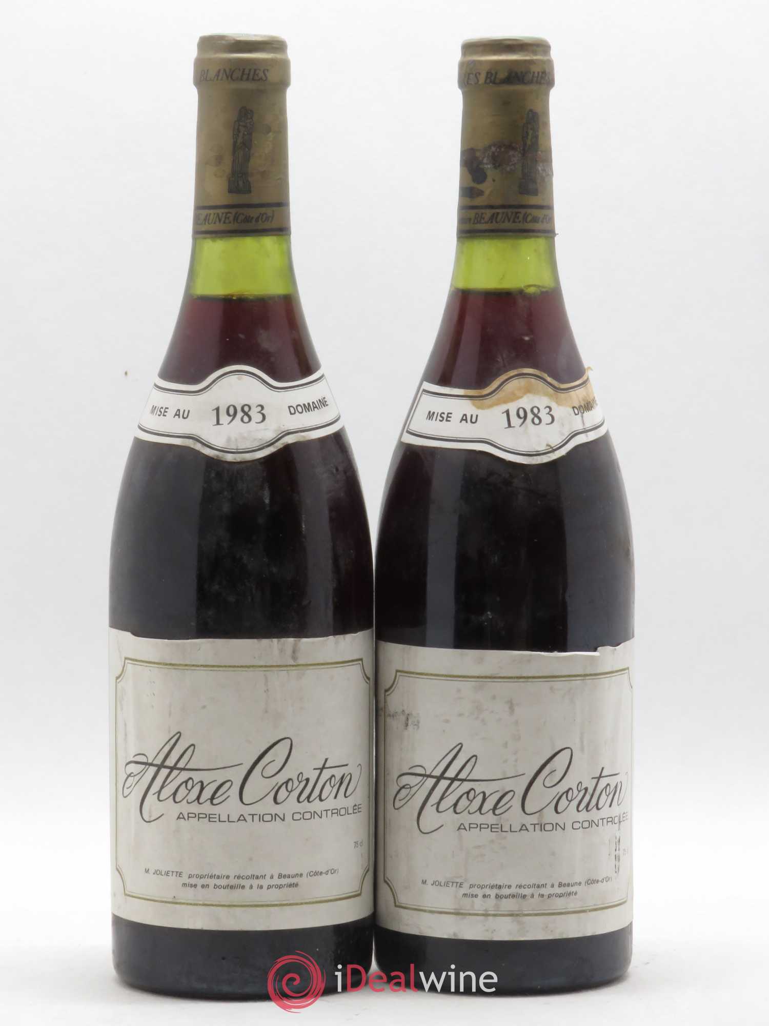 Aloxe-Corton M Joliette 1983 - Lot de 2 bouteilles - 0