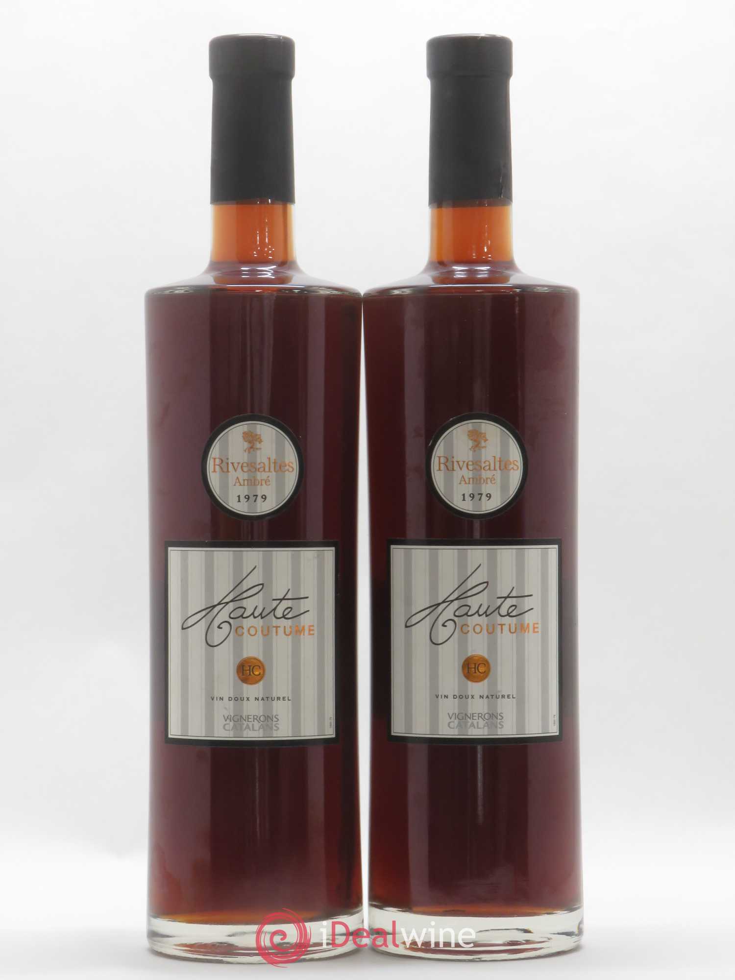 Rivesaltes Cuvée Haute Couture Vignerons Catalans 1979 - Posten von 2 Flaschen - 0