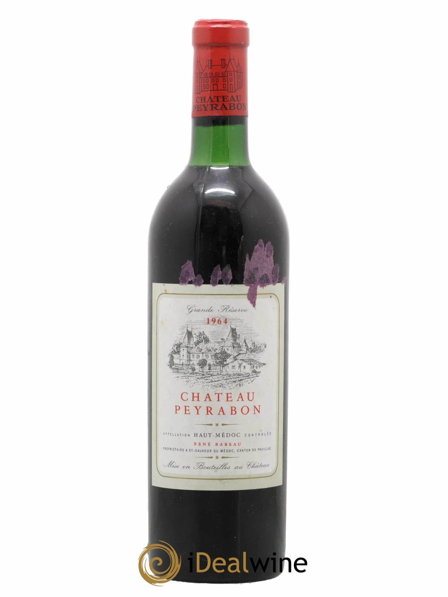 Château Peyrabon Cru Bourgeois 1964 - Lot de 1 bouteille - 0