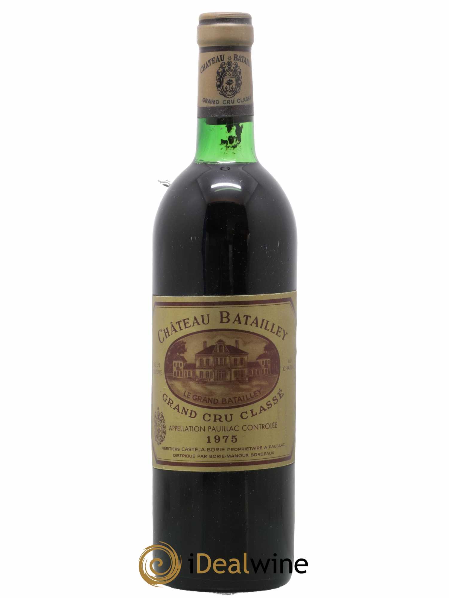 Château Batailley 5ème Grand Cru Classé 1975 - Lot de 1 bouteille - 0
