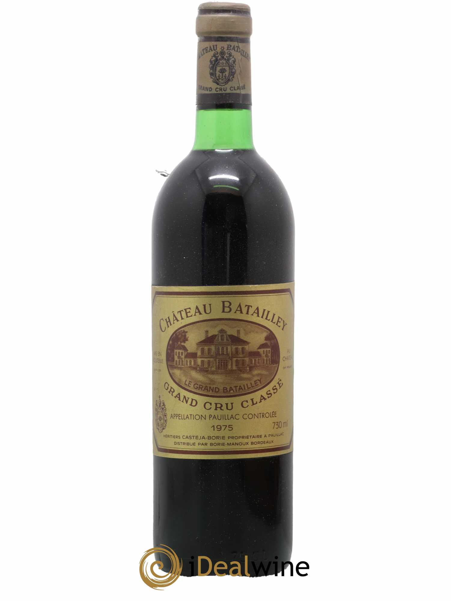 Château Batailley 5ème Grand Cru Classé 1975 - Lot de 1 bouteille - 0