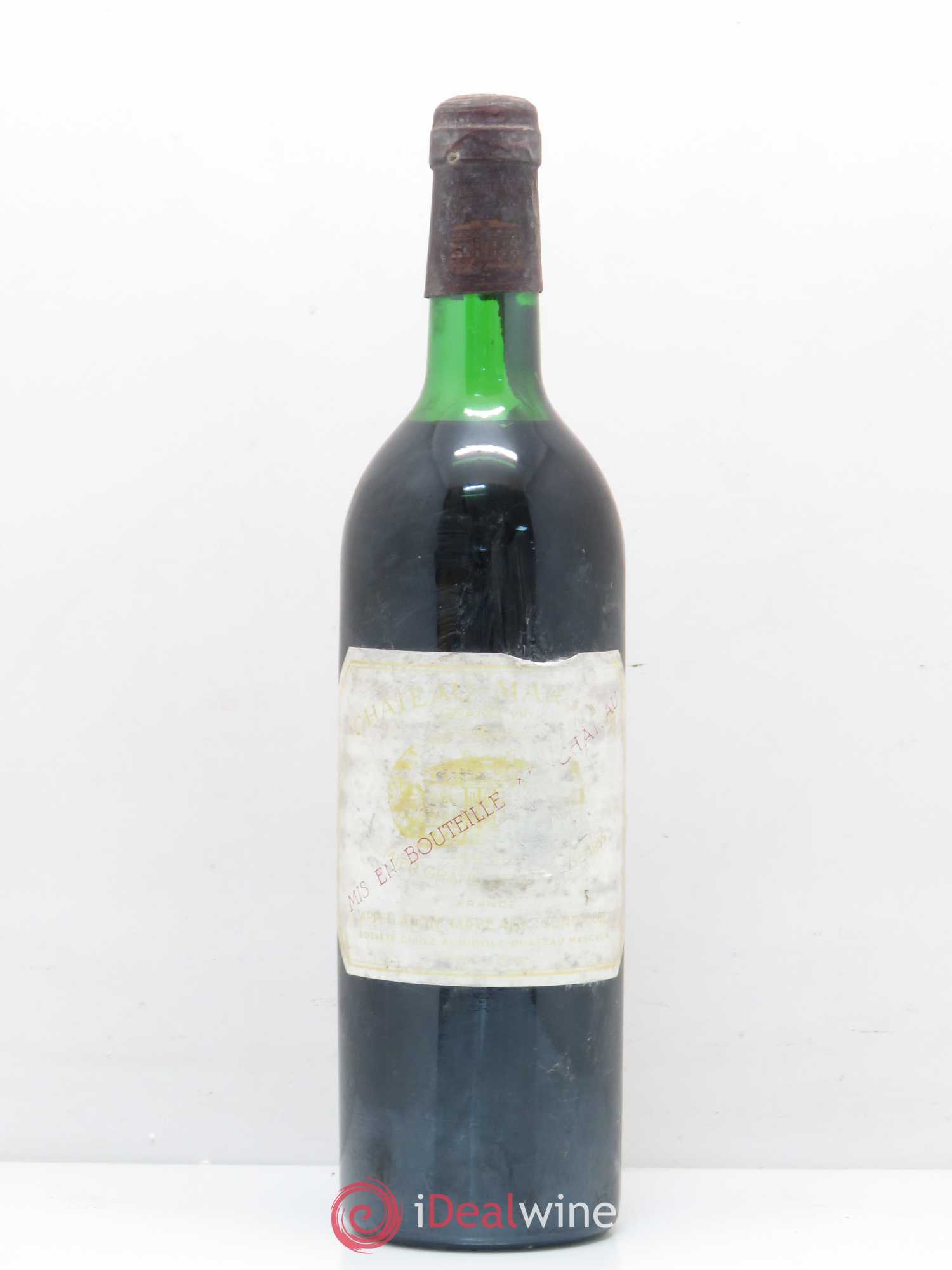 Château Margaux 1er Grand Cru Classé (sans prix de réserve) 1978 - Lot de 1 bouteille - 0