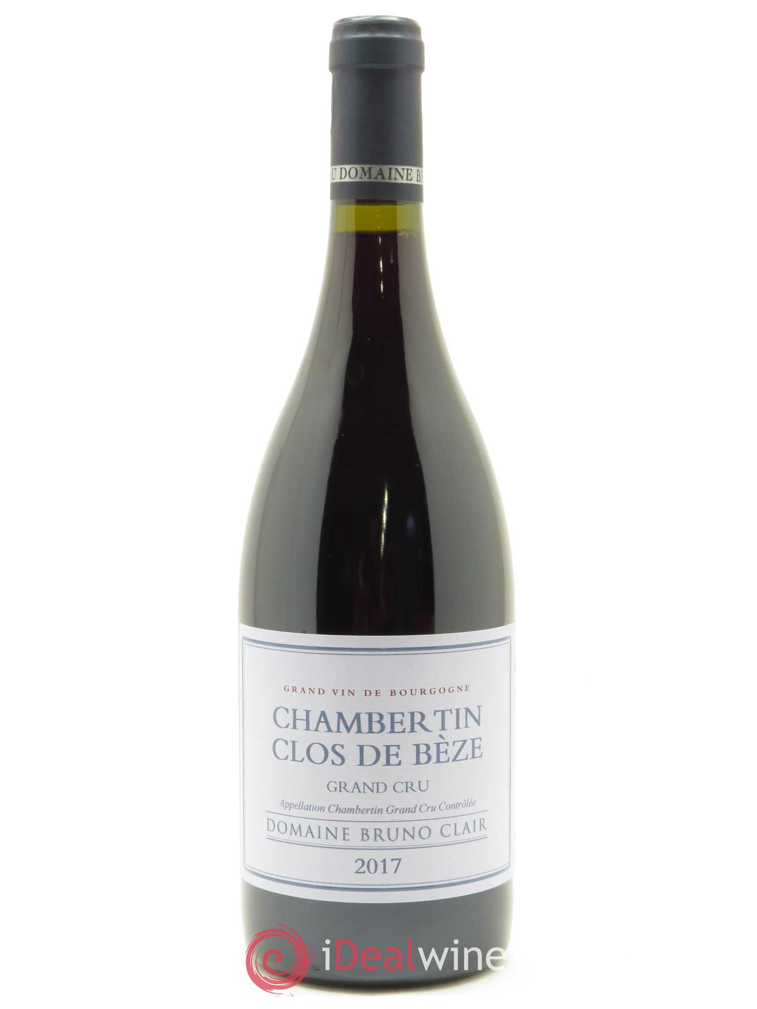 Chambertin Clos de Bèze Grand Cru Bruno Clair (Domaine) 2017 - Lot de 1 bouteille - 0