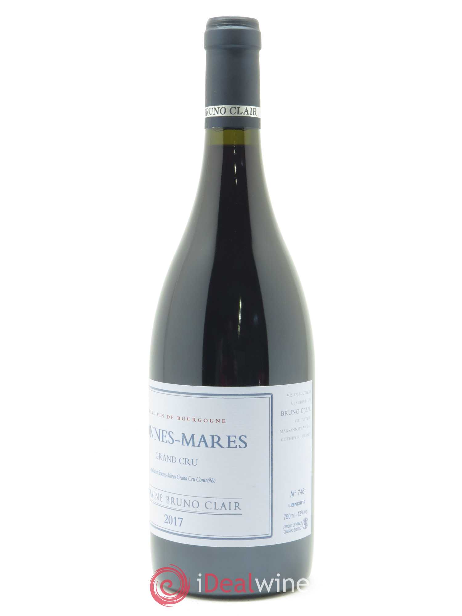 Bonnes-Mares Grand Cru Bruno Clair (Domaine) 2017 - Lot of 1 bottle - 1