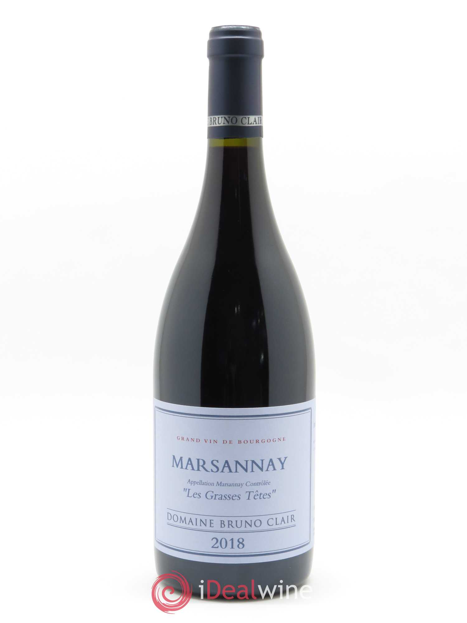Marsannay Les Grasses Tetes Bruno Clair (Domaine) 2018 - Lot de 1 bouteille - 0
