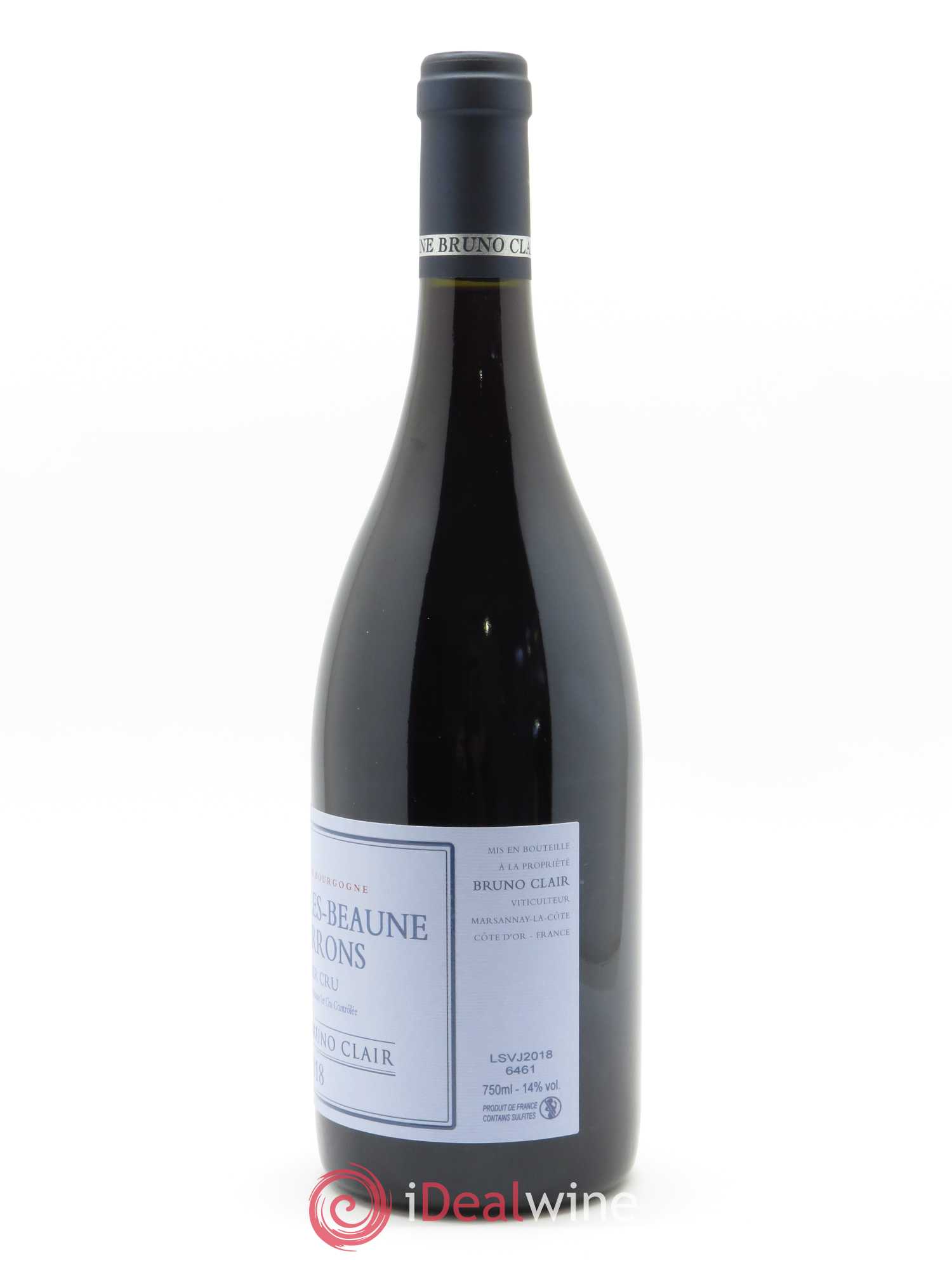 Savigny-lès-Beaune 1er Cru Les Jarrons Bruno Clair (Domaine) 2018 - Lot of 1 bottle - 1