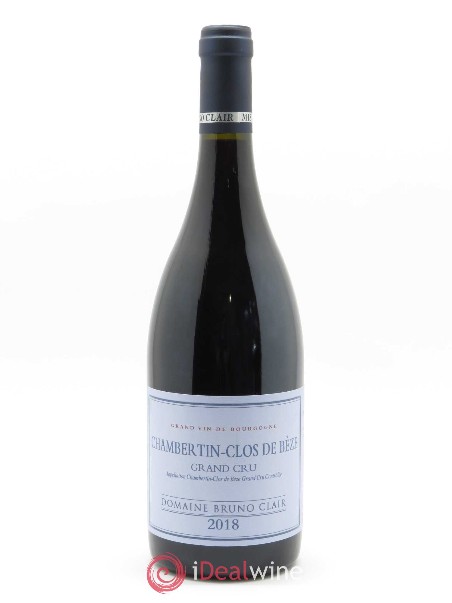Chambertin Clos de Bèze Grand Cru Bruno Clair (Domaine) 2018 - Lot de 1 bouteille - 0