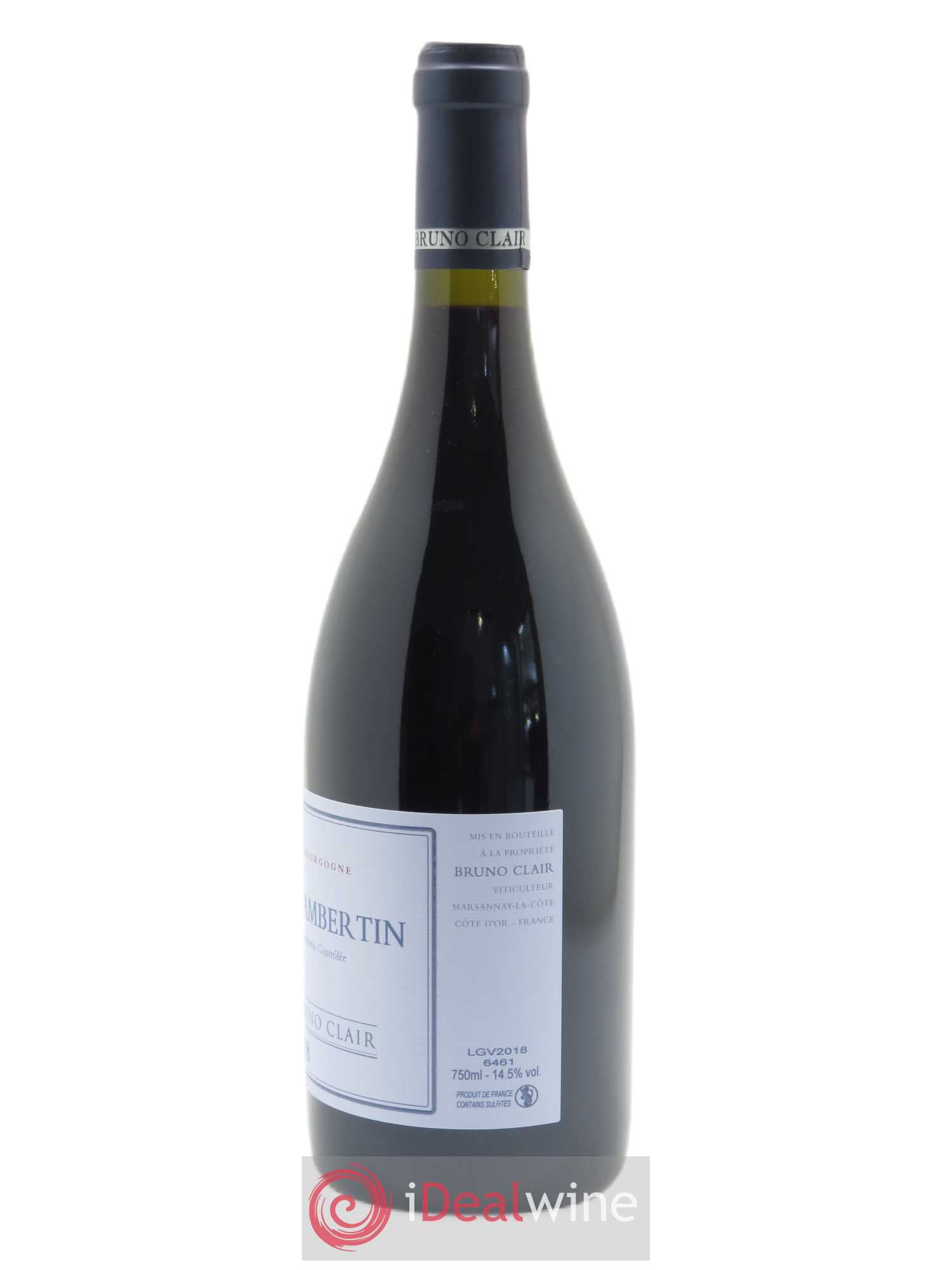 Gevrey-Chambertin Bruno Clair (Domaine) 2018 - Lot de 1 bouteille - 1