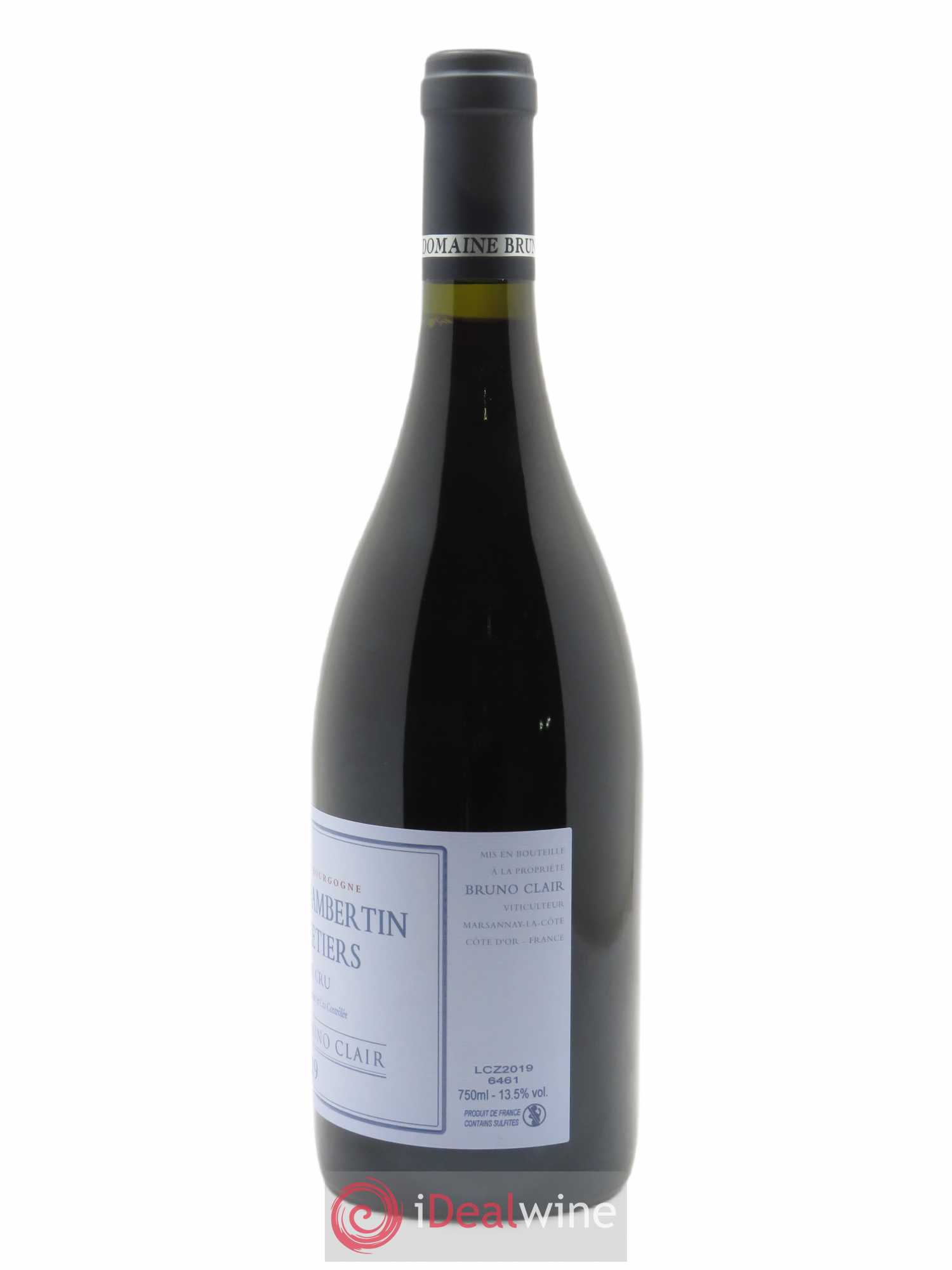 Gevrey-Chambertin 1er Cru Les Cazetiers Bruno Clair (Domaine) 2019 - Lot de 1 bouteille - 1